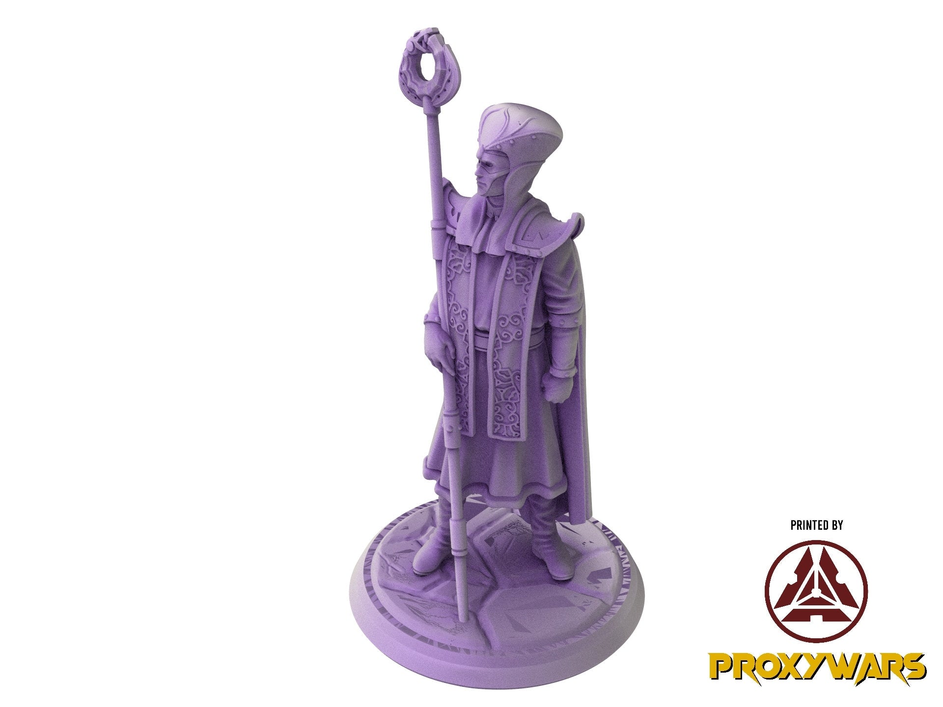 Welcome Back - Hero - High Order Priest (Medium - 25 mm), quest for glory, Flesh of Gods, for Wargames, Dungeons & Dragons TTRPG