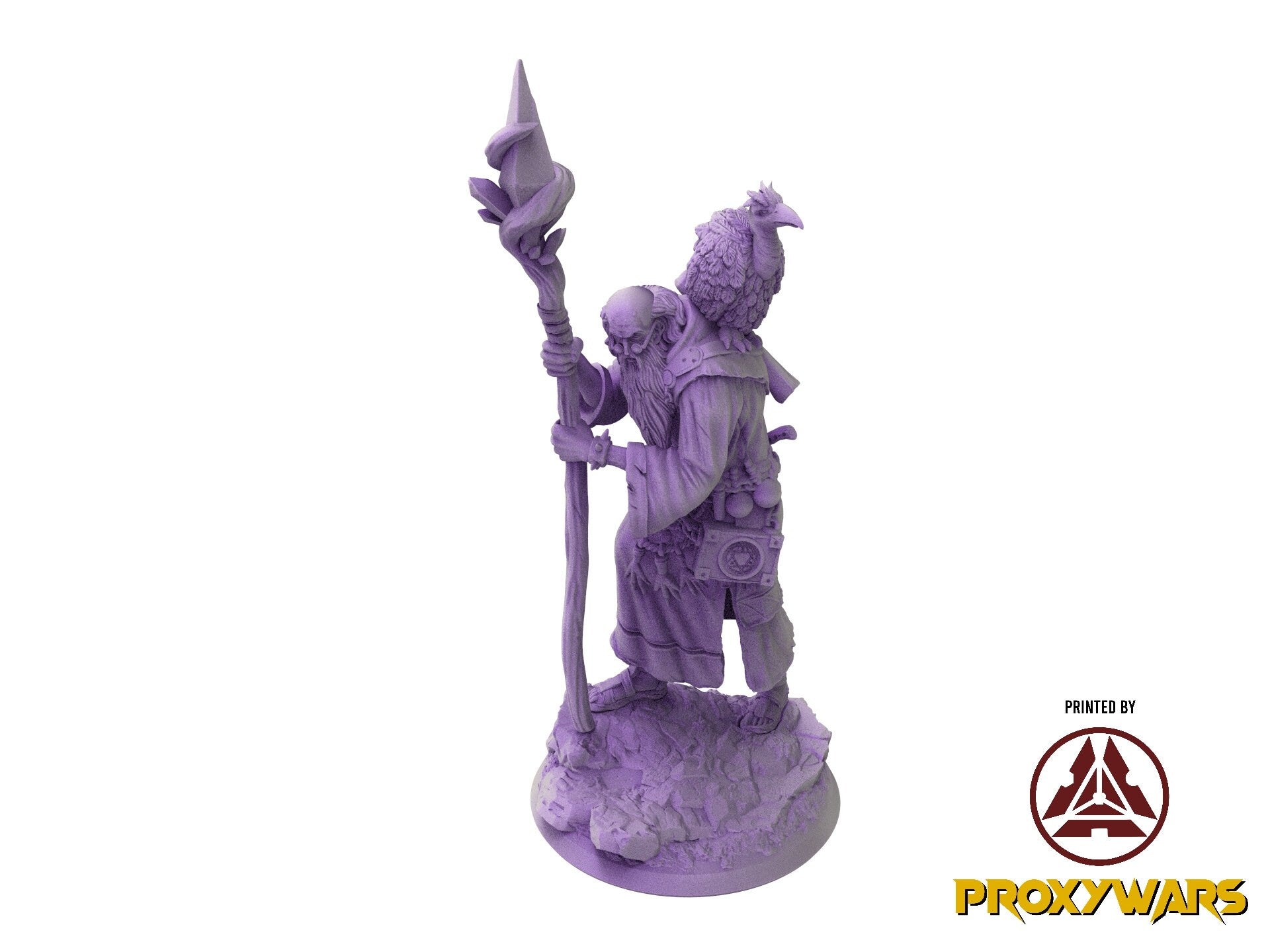 Welcome Back - Hero - Eternal Chronicler (Medium - 25 mm), quest for glory, Flesh of Gods, for Wargames, Dungeons & Dragons TTRPG