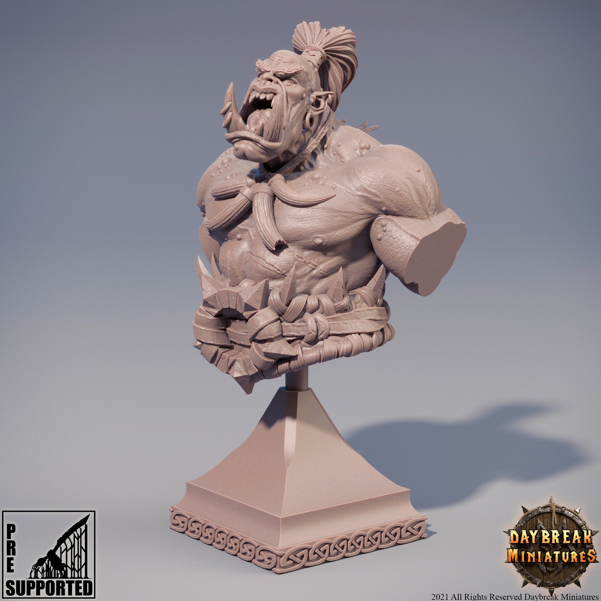 Petri - BUST, quest for glory, DayBreak Miniatures, for Wargames, Dungeons & Dragons TTRPG