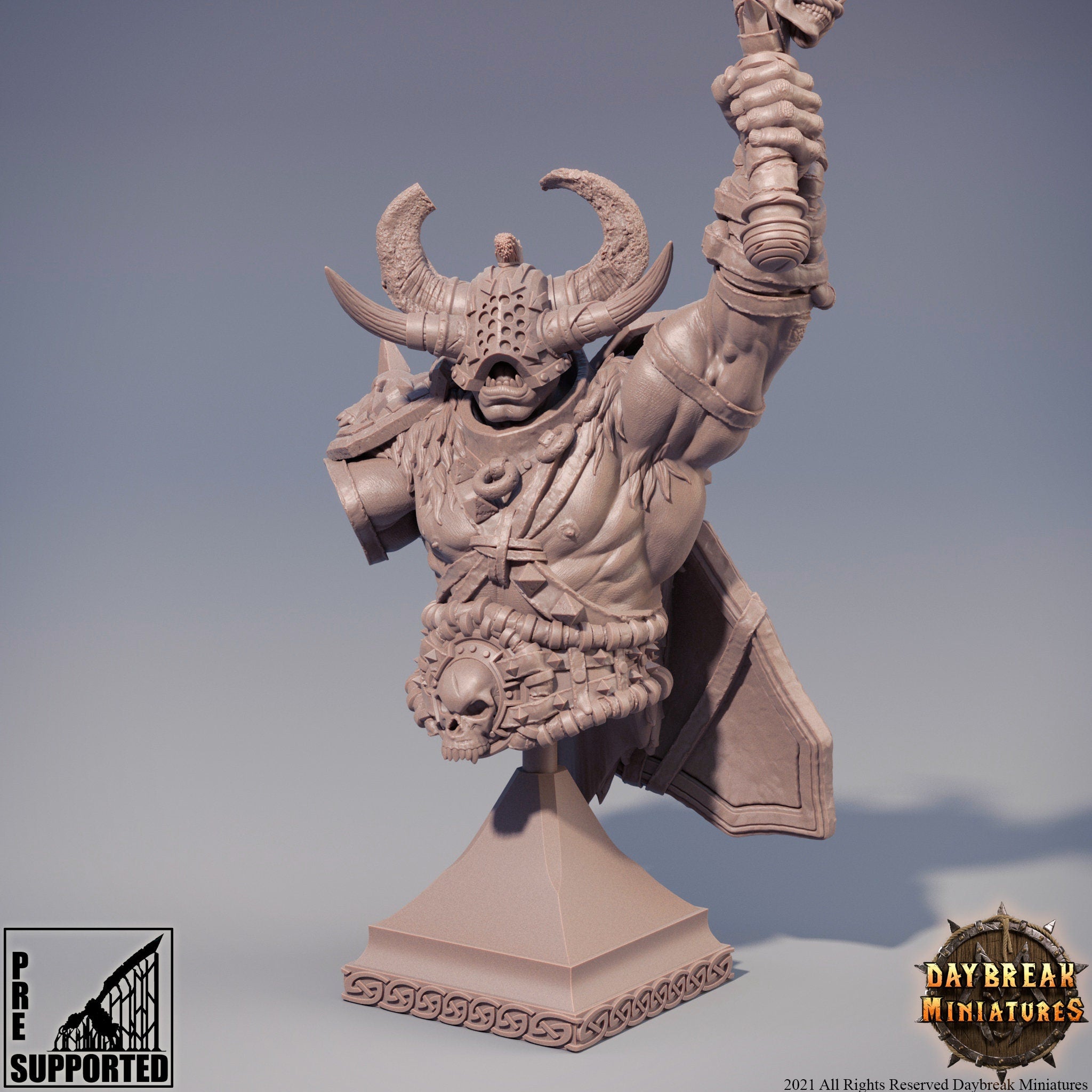 Zweitung Blutnagel - BUST, quest for glory, DayBreak Miniatures, for Wargames, Dungeons & Dragons TTRPG