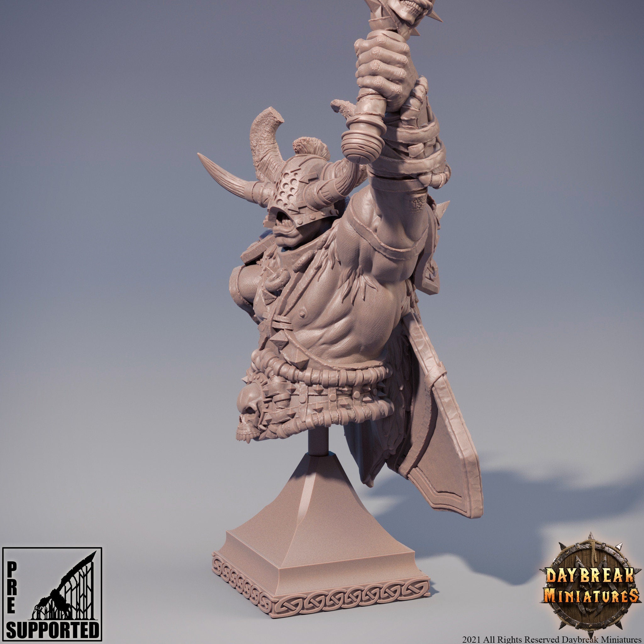 Proponezius Q - BUST, quest for glory, DayBreak Miniatures, for Wargames, Dungeons & Dragons TTRPG