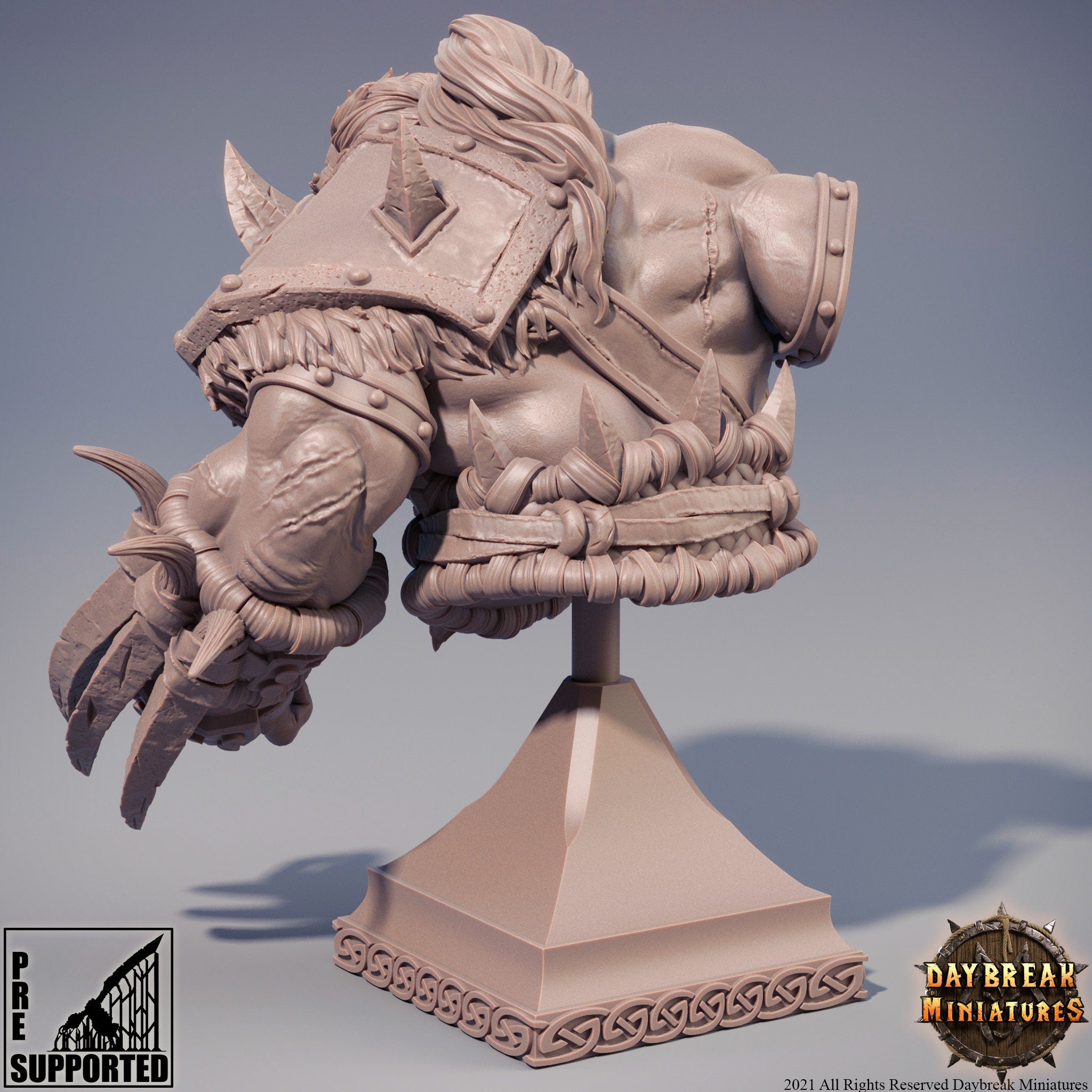 Zweitung Blutnagel - BUST, quest for glory, DayBreak Miniatures, for Wargames, Dungeons & Dragons TTRPG