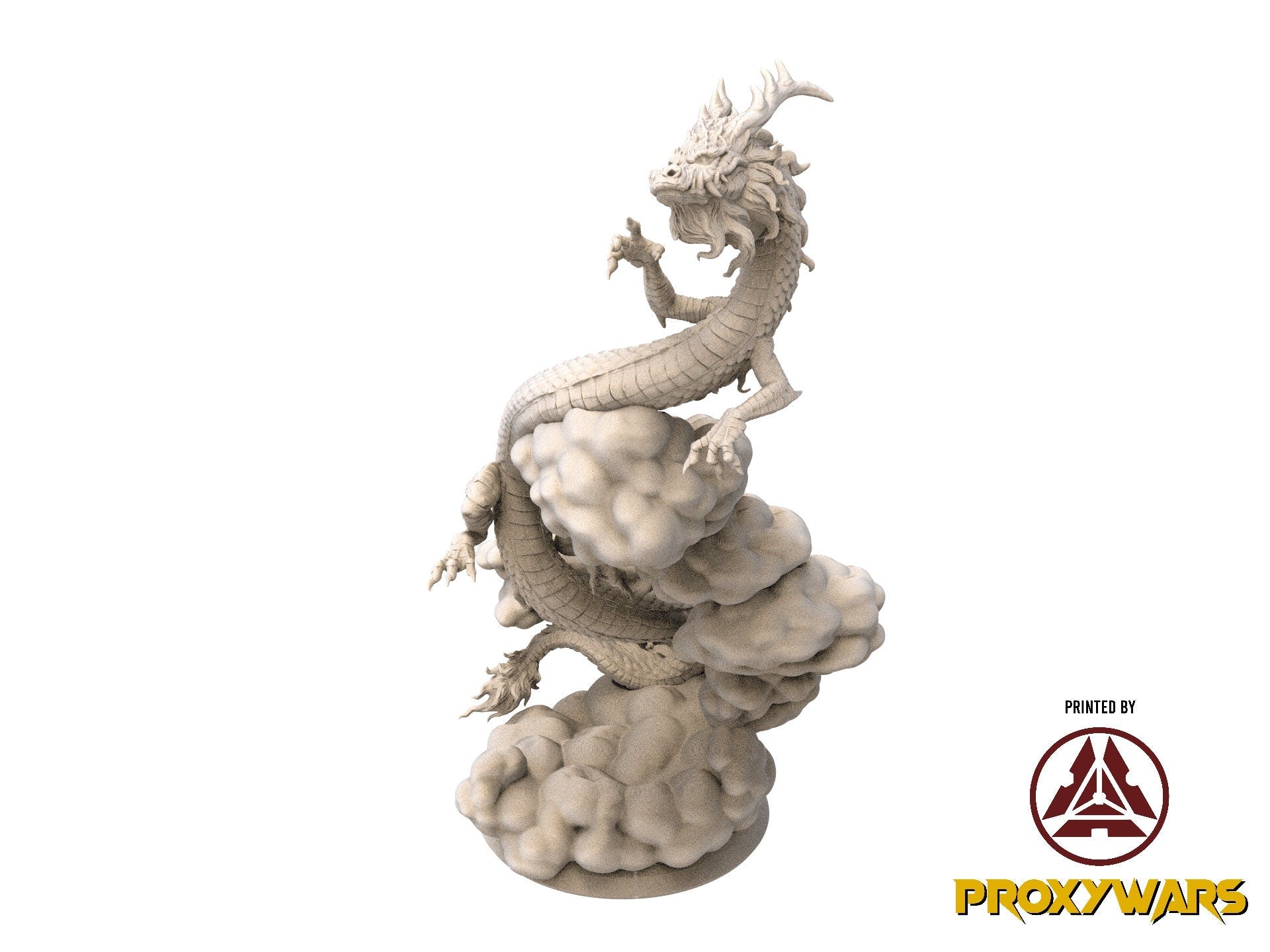 Fists Of Fury - Enemy - x2 Dragon 100 mm, Flesh of Gods, for Wargames, Dungeons & Dragons TTRPG