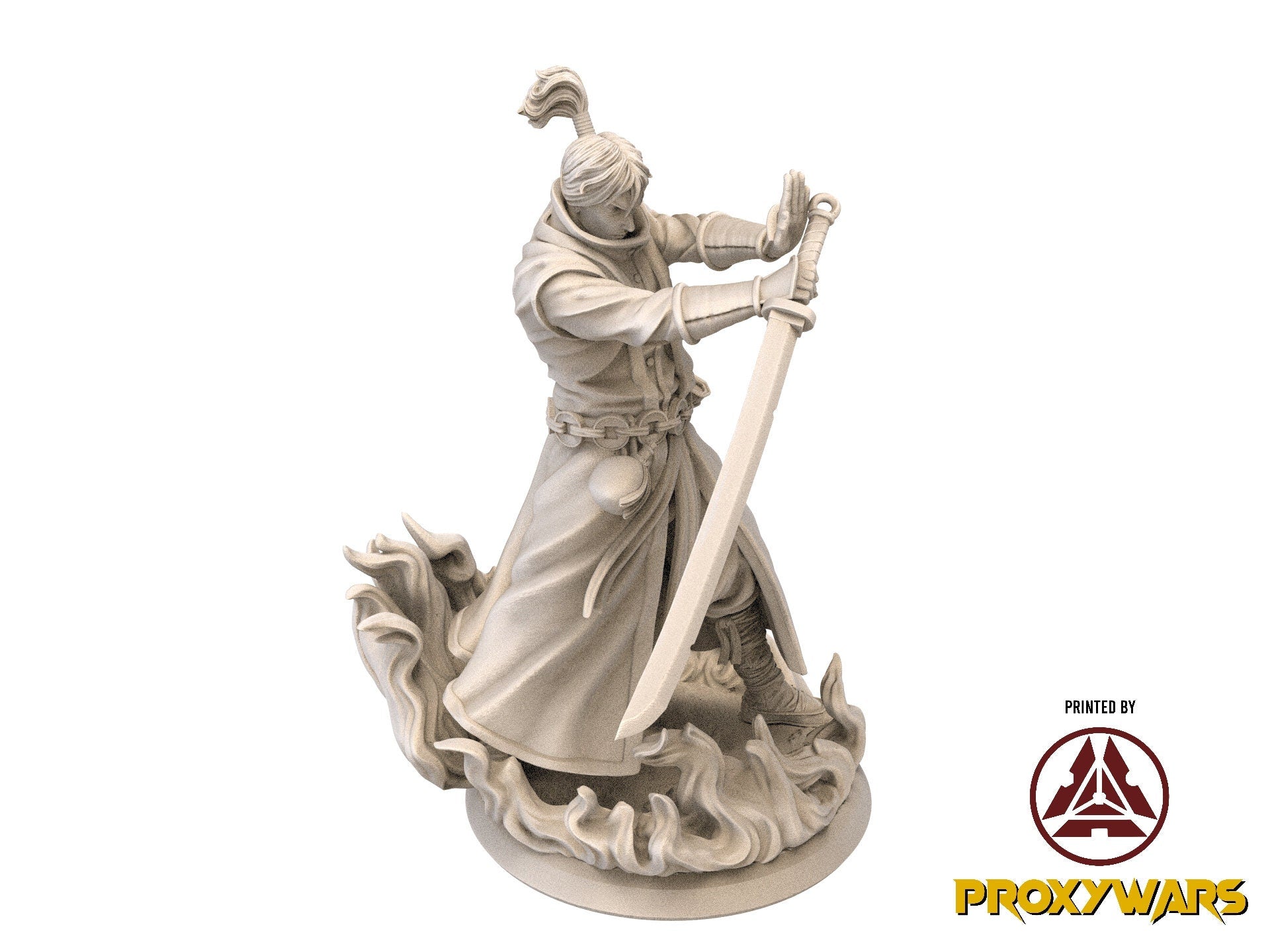 Fists Of Fury - Enemy - Pang Lo, Sorcerer Monk of Death 75mm, Flesh of Gods, for Wargames, Dungeons & Dragons TTRPG