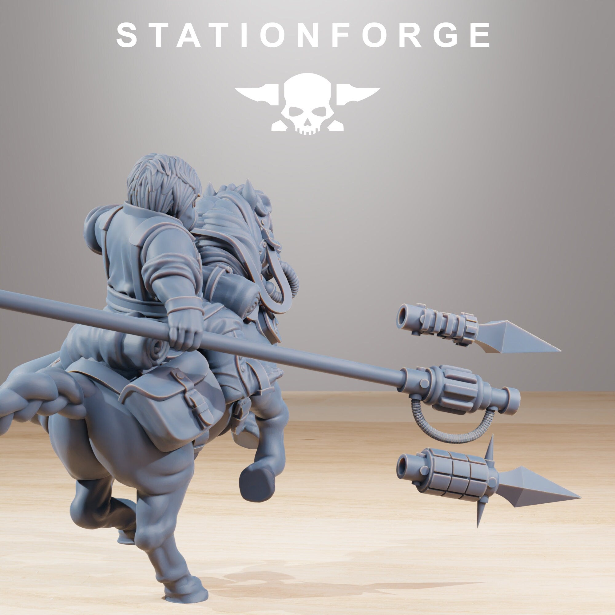 Grimguard - Snipers, mechanized infantry, post apocalyptic empire, usable for tabletop wargame.