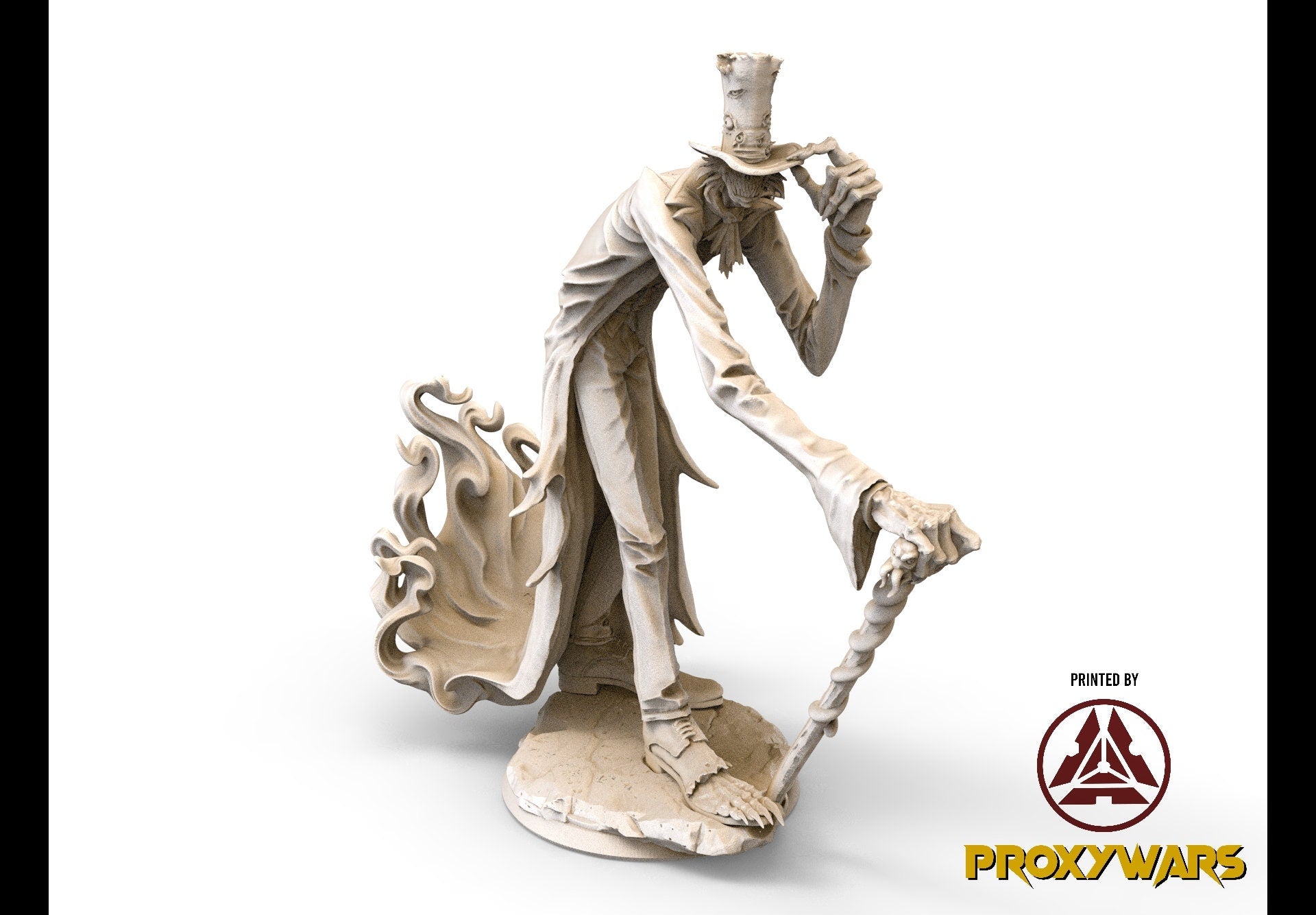 The Spectral Reckoning - Bust - Thebeus, The Revenant Sorcerer 75mm, Flesh of Gods, for Wargames, Dungeons & Dragons TTRPG