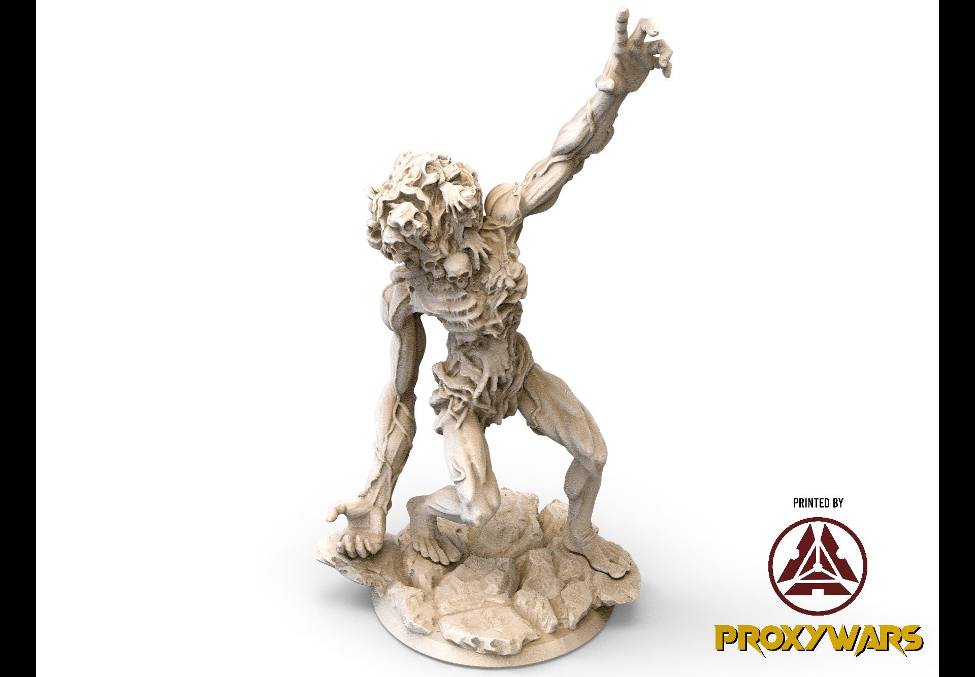 The Spectral Reckoning - Enemy - Garghoul (Huge - 75 mm), Flesh of Gods, for Wargames, Dungeons & Dragons TTRPG