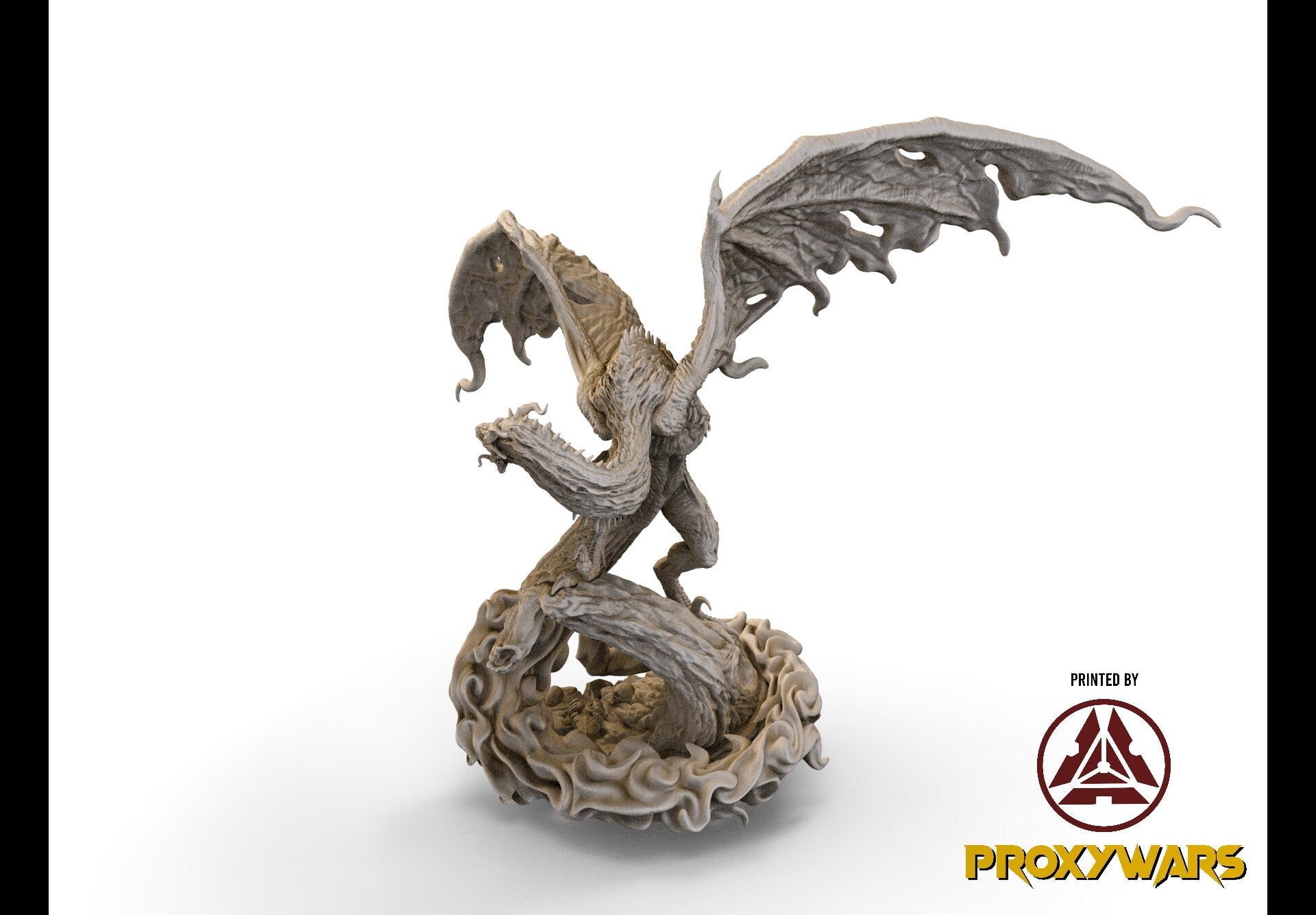 The Spectral Reckoning - Enemy - Phantom Dragon (Large - 50 mm), Flesh of Gods, for Wargames, Dungeons & Dragons TTRPG