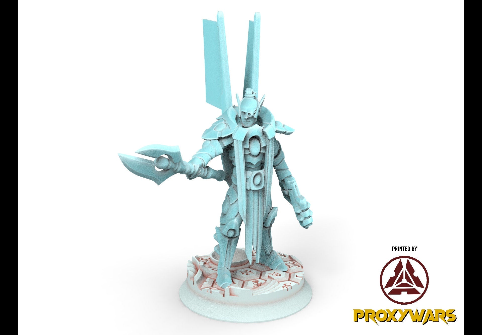 Space Elves - x1 Scorpid Hero - Tech Elves Edge Miniatures, The Cursed Dimension