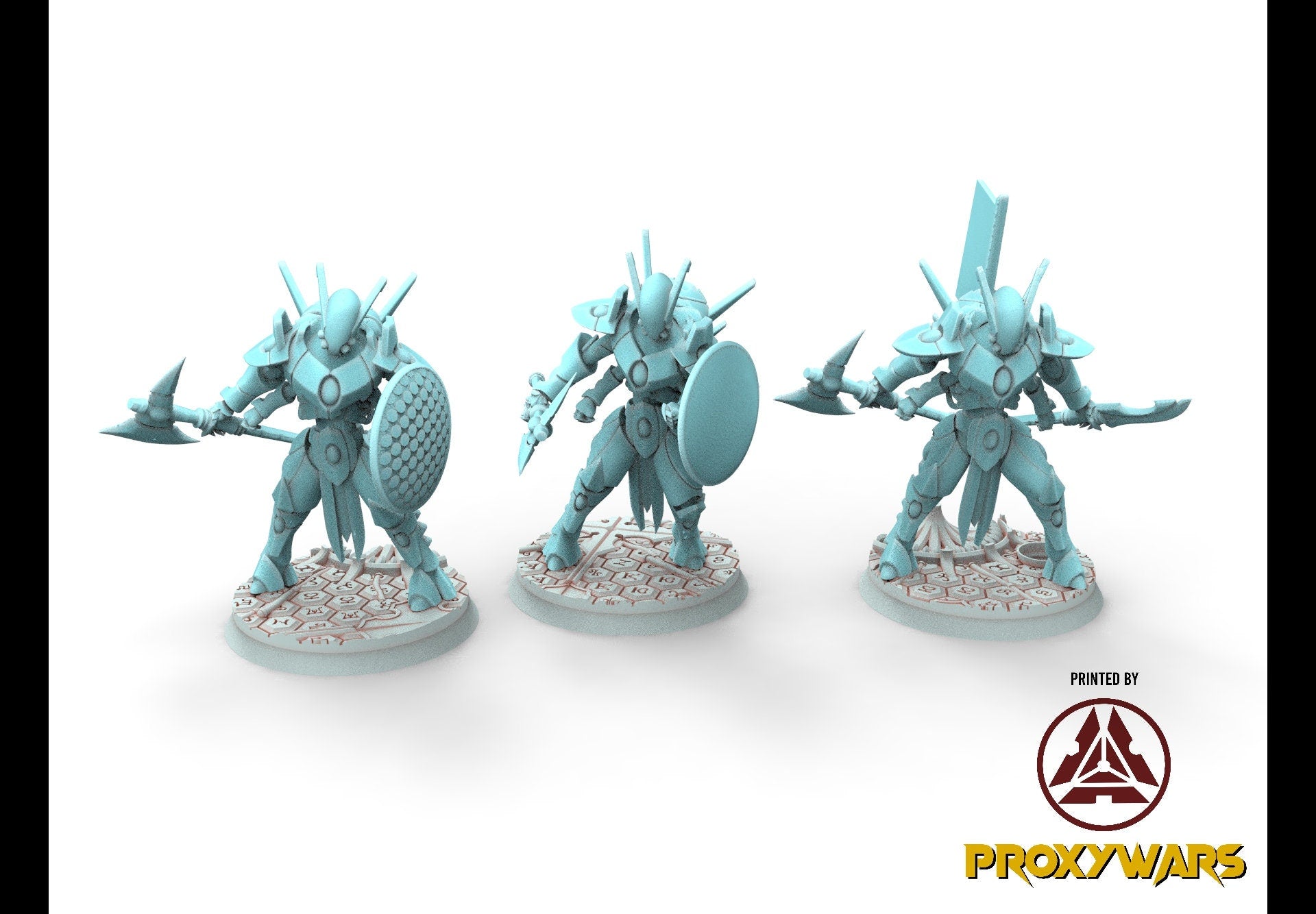 Space Elves - x1 Scorpid Hero - Tech Elves Edge Miniatures, The Cursed Dimension