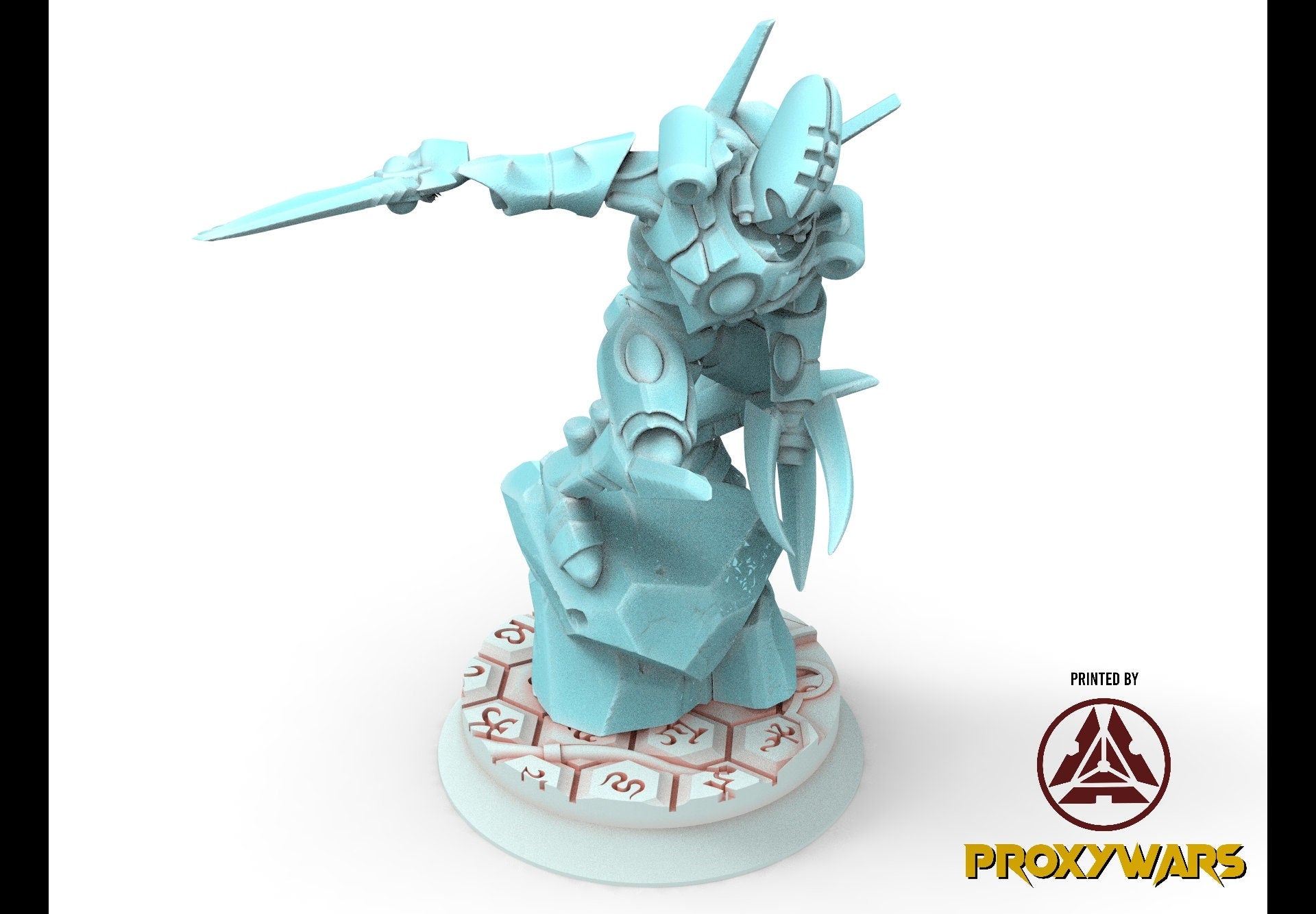 Space Elves - x1 Scorpid Hero - Tech Elves Edge Miniatures, The Cursed Dimension