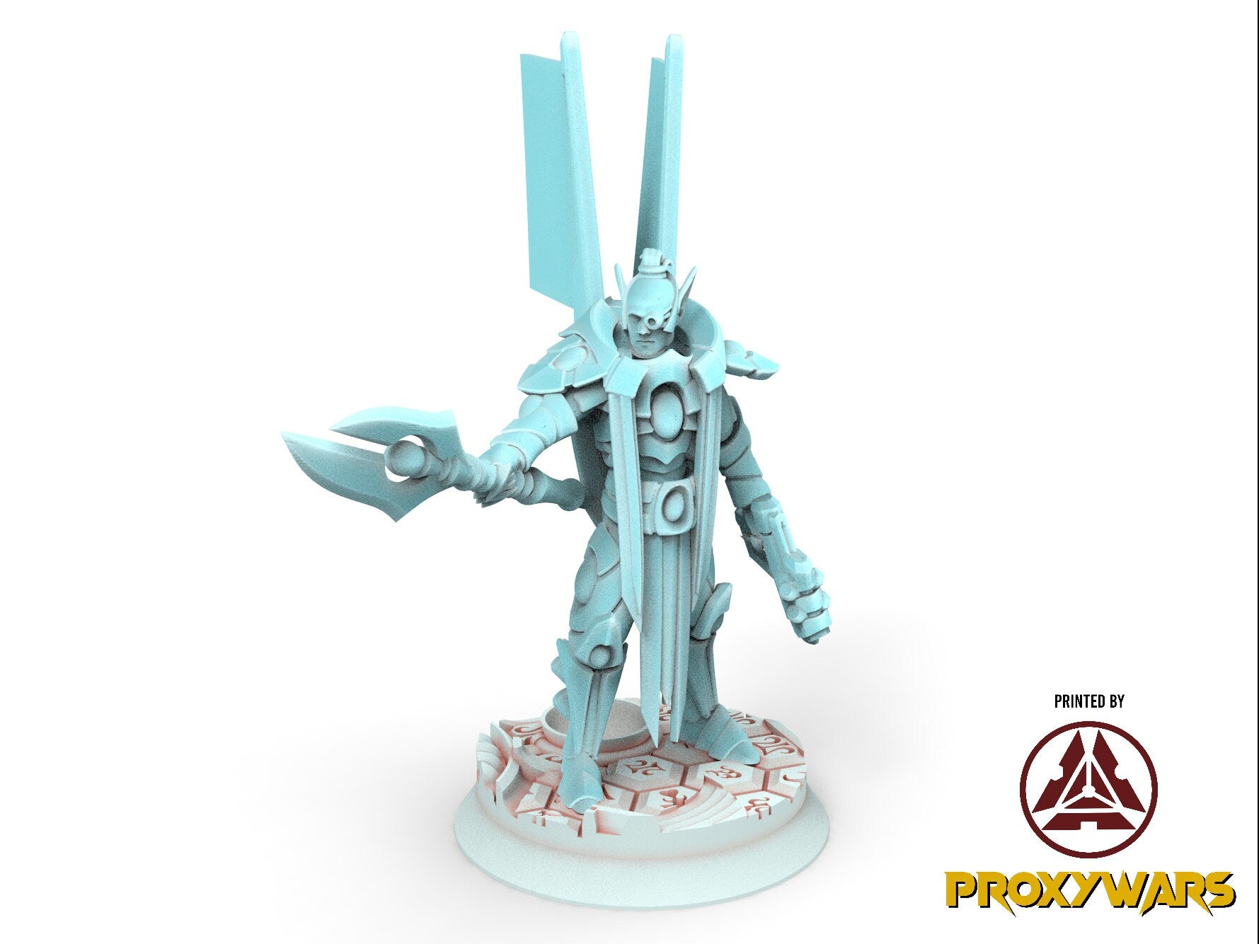 Space Elves - x1 Highborn - Tech Elves Edge Miniatures, The Cursed Dimension