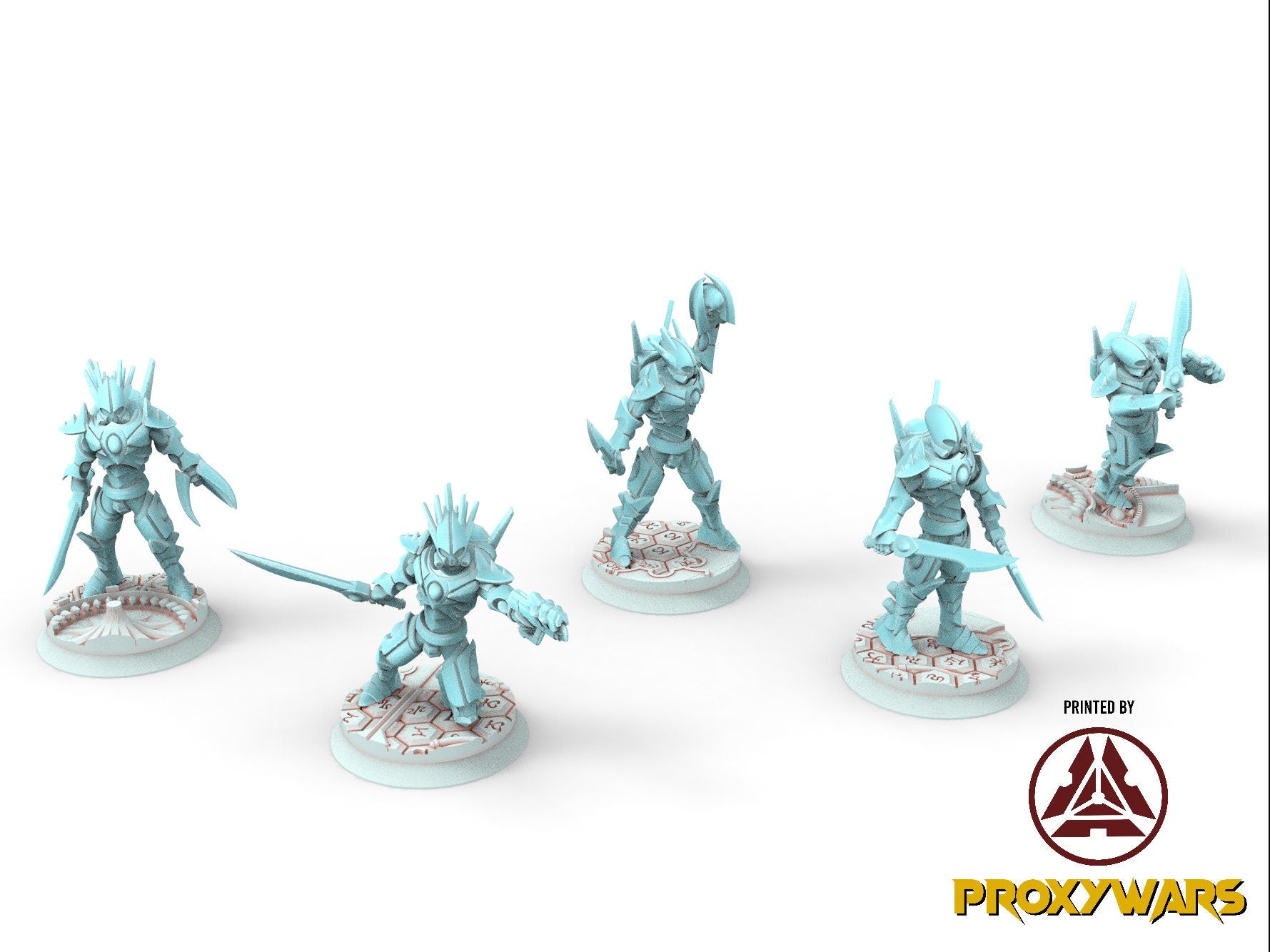 Space Elves - Bundle - Tech Elves Edge Miniatures, The Cursed Dimension