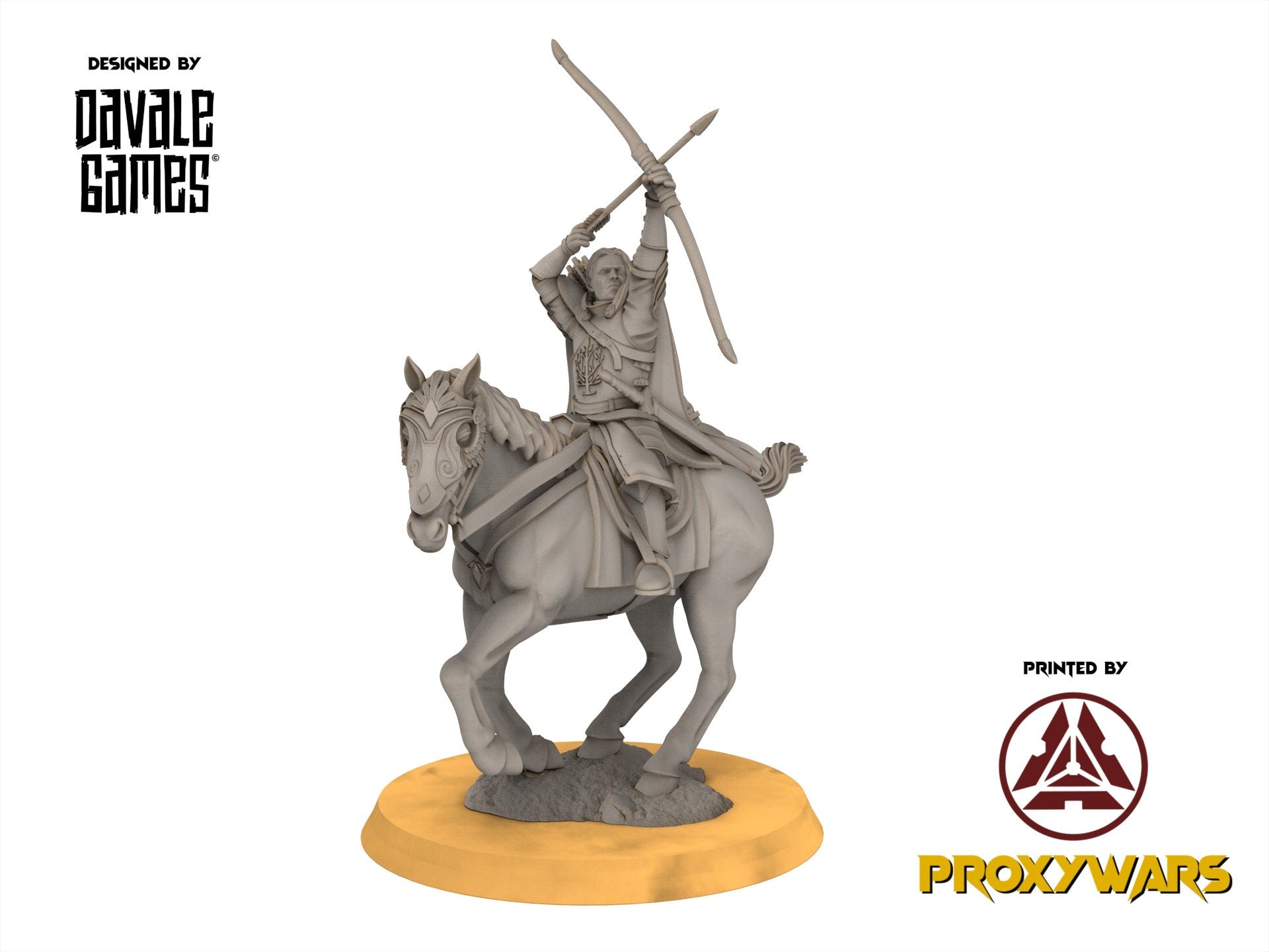 Gandor - Berf Grey Castle Court Captain, Protectors of the Shire, Dune Din, Merbury, Bowmen, Scouts miniatures for wargame D&D, Lotr...