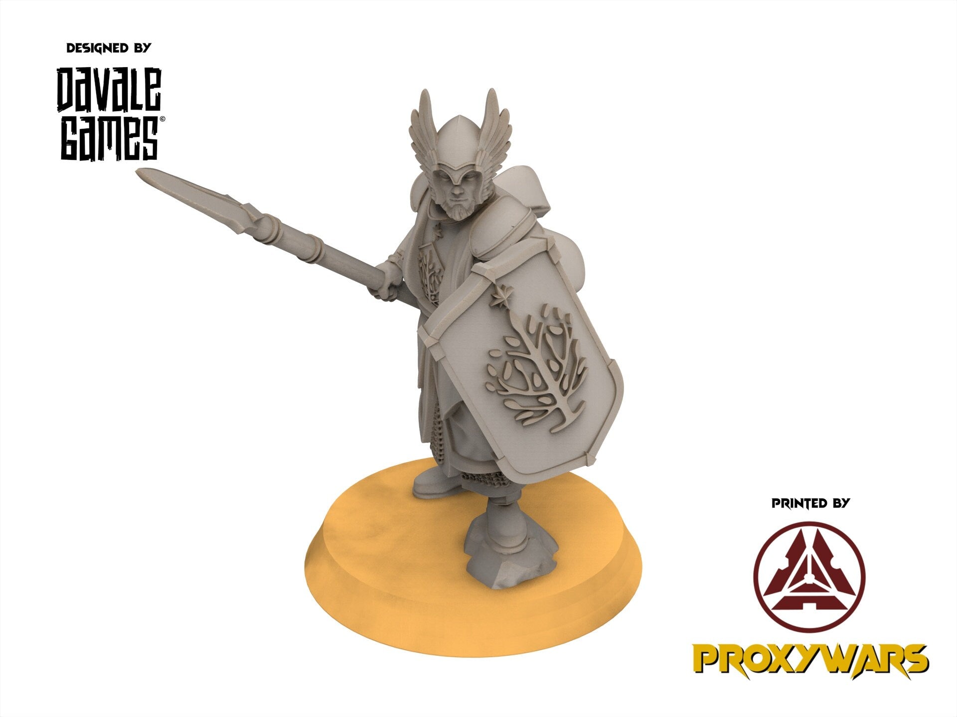 Gandor - Guards of the Grey Tree on foot, Protectors of the Shire, Dune Din, Merbury, Bowmen, Scouts miniatures for wargame D&D, Lotr...