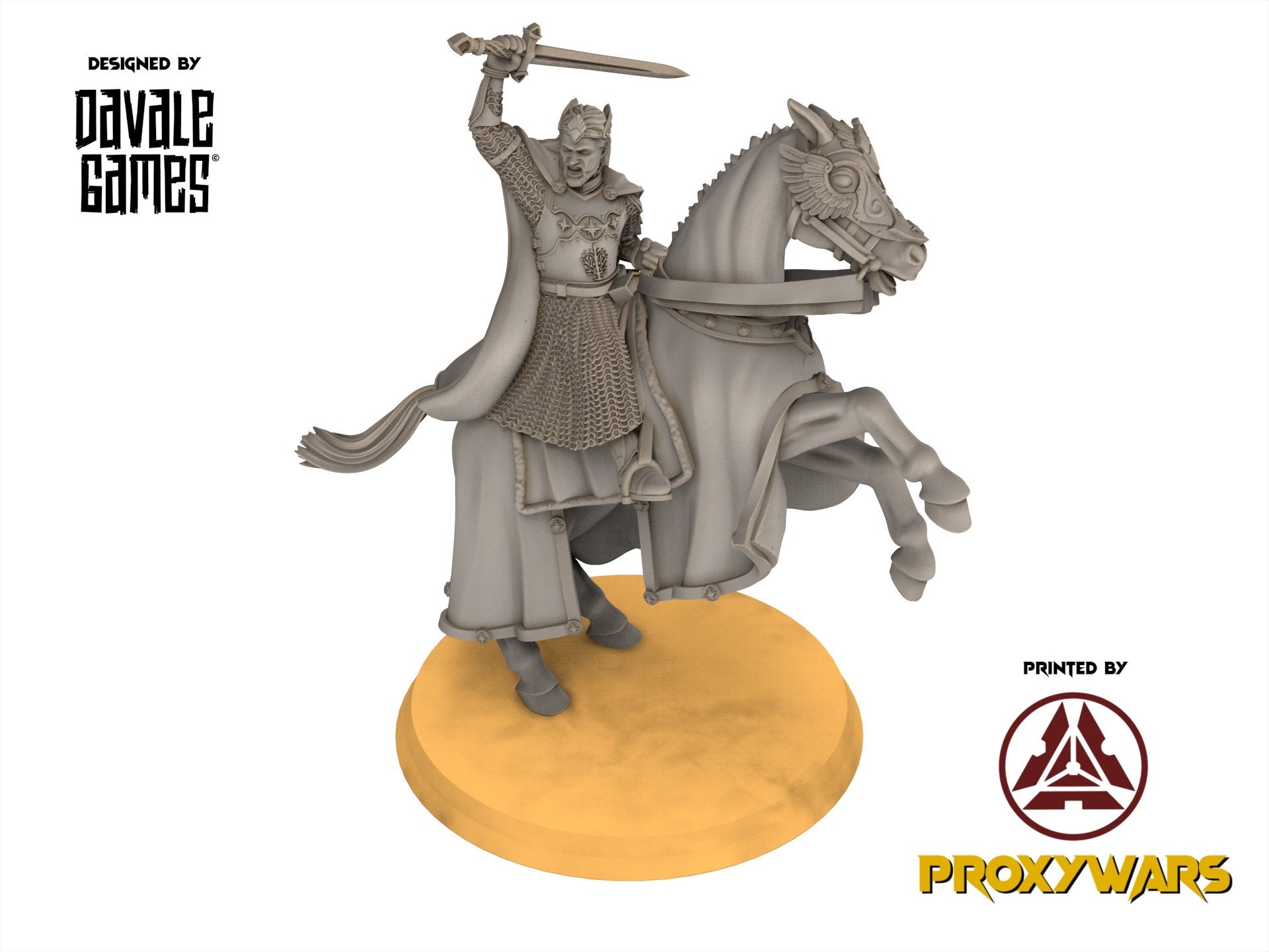 Gandor - High King of Grey Castle, Protectors of the Shire, Dune Din, Merbury, Bowmen, Scouts miniatures for wargame D&D, Lotr...