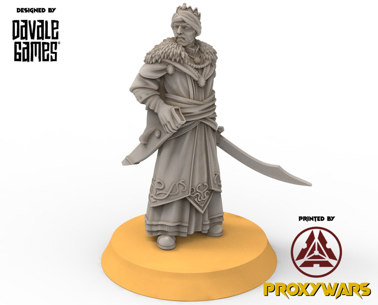 Harad - Desert Snake King, southern men