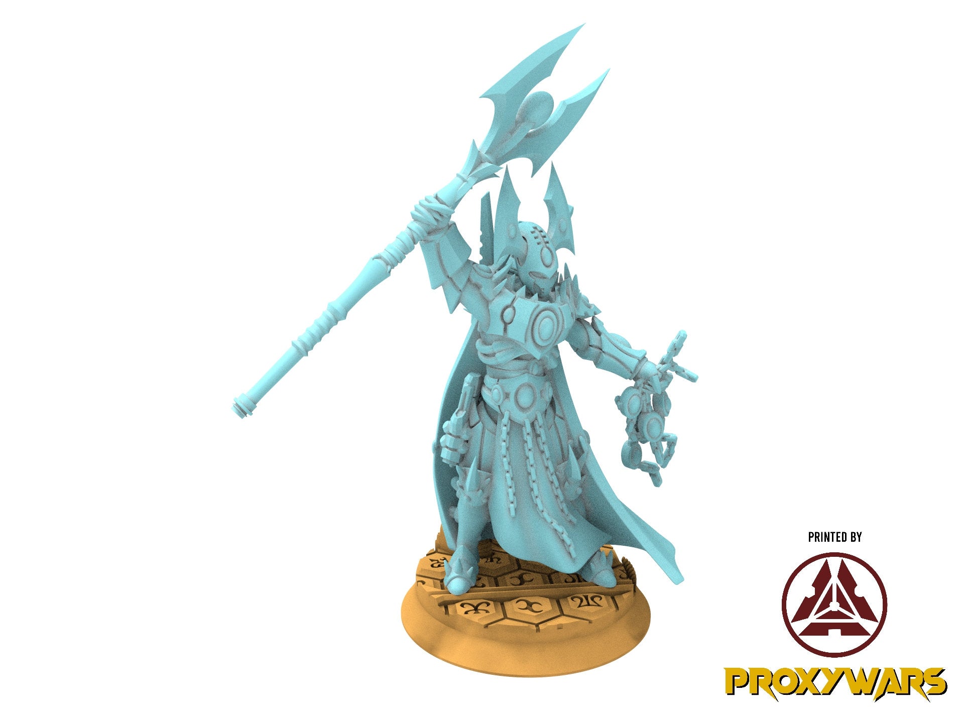 Space Elves - x1 Pirate Leader V1 With wings - Tech Elves Edge Miniatures, The Cursed Dimension