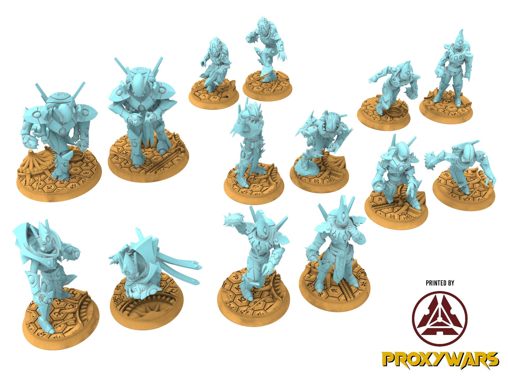 Space Elves - x2 SpikeBall Pirate - Tech Elves Edge Miniatures, The Cursed Dimension