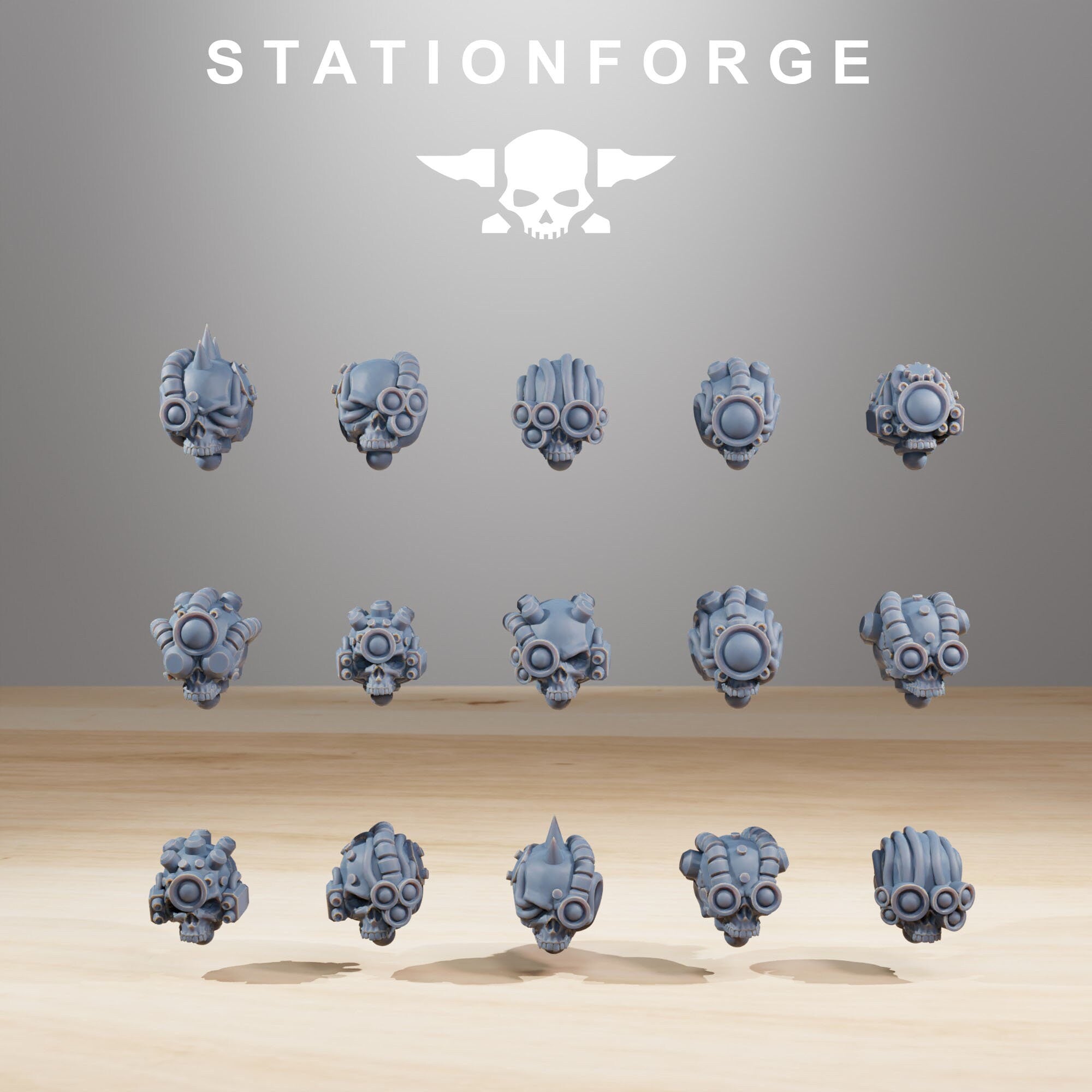 Servo - Bots Remake, mechanized infantry, post apocalyptic empire, usable for tabletop wargame.