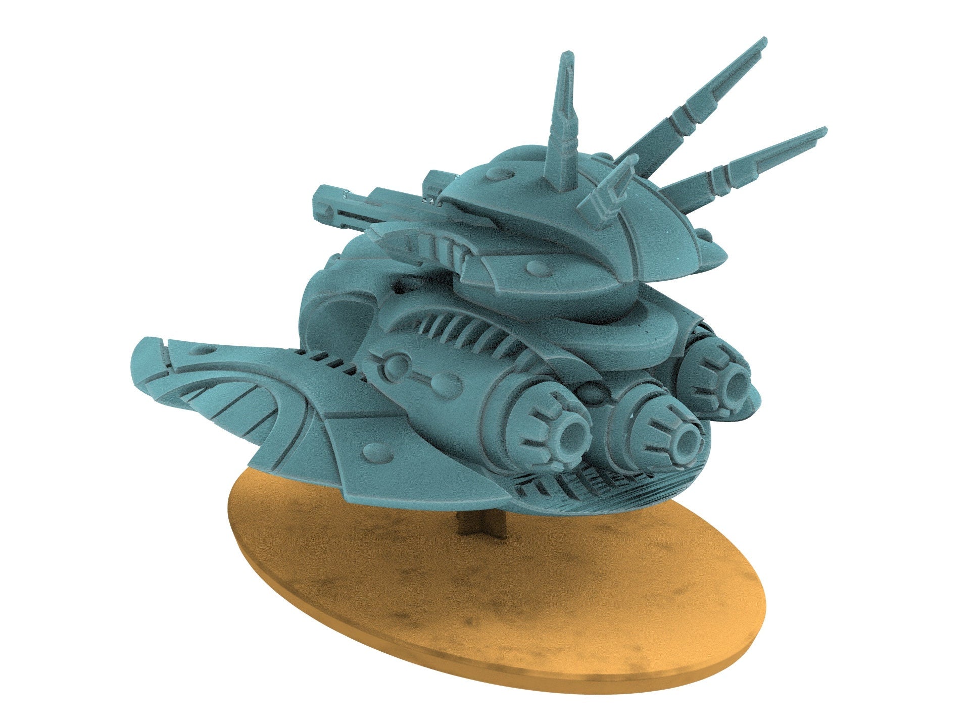 Space Elves - x1 Tech Elves Fast Attack Tank - Tech Elves Edge Miniatures, The Cursed Dimension