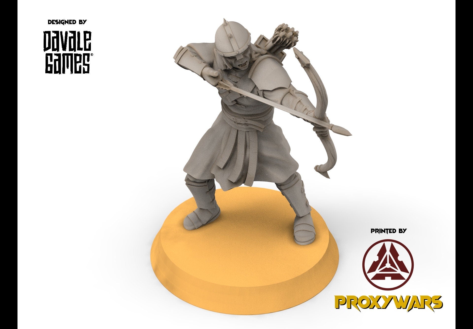 Orc horde - Super orcs spearmen, Orc warriors warband, Middle rings miniatures pour wargame D&D, SDA...