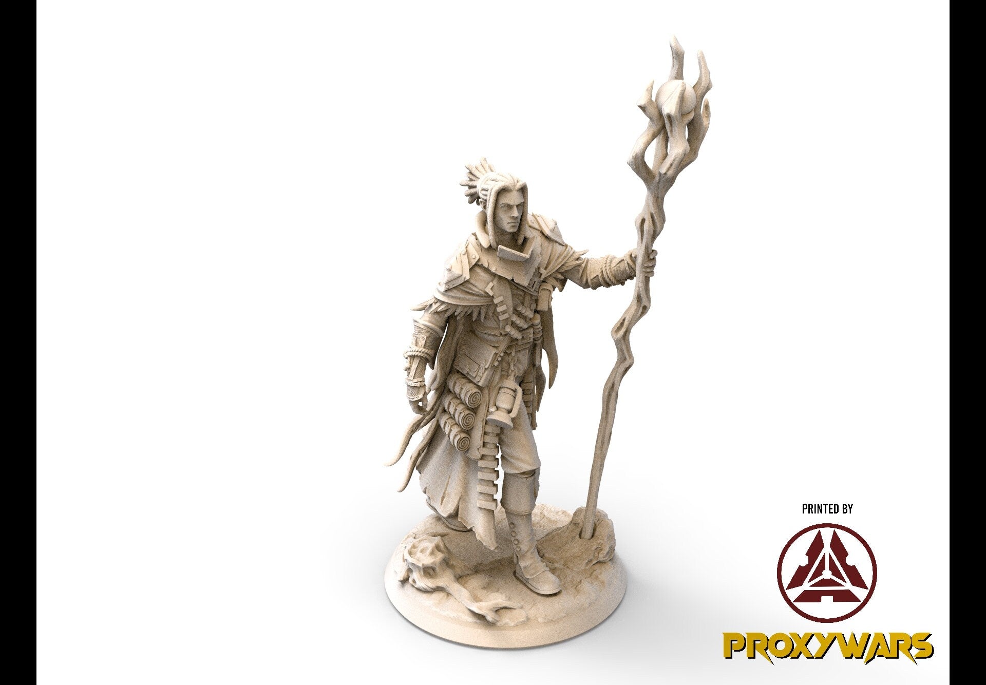 The Spectral Reckoning - Hero - 75mm Arcanimus Estate Loremaster, Flesh of Gods, for Wargames, Dungeons & Dragons TTRPG