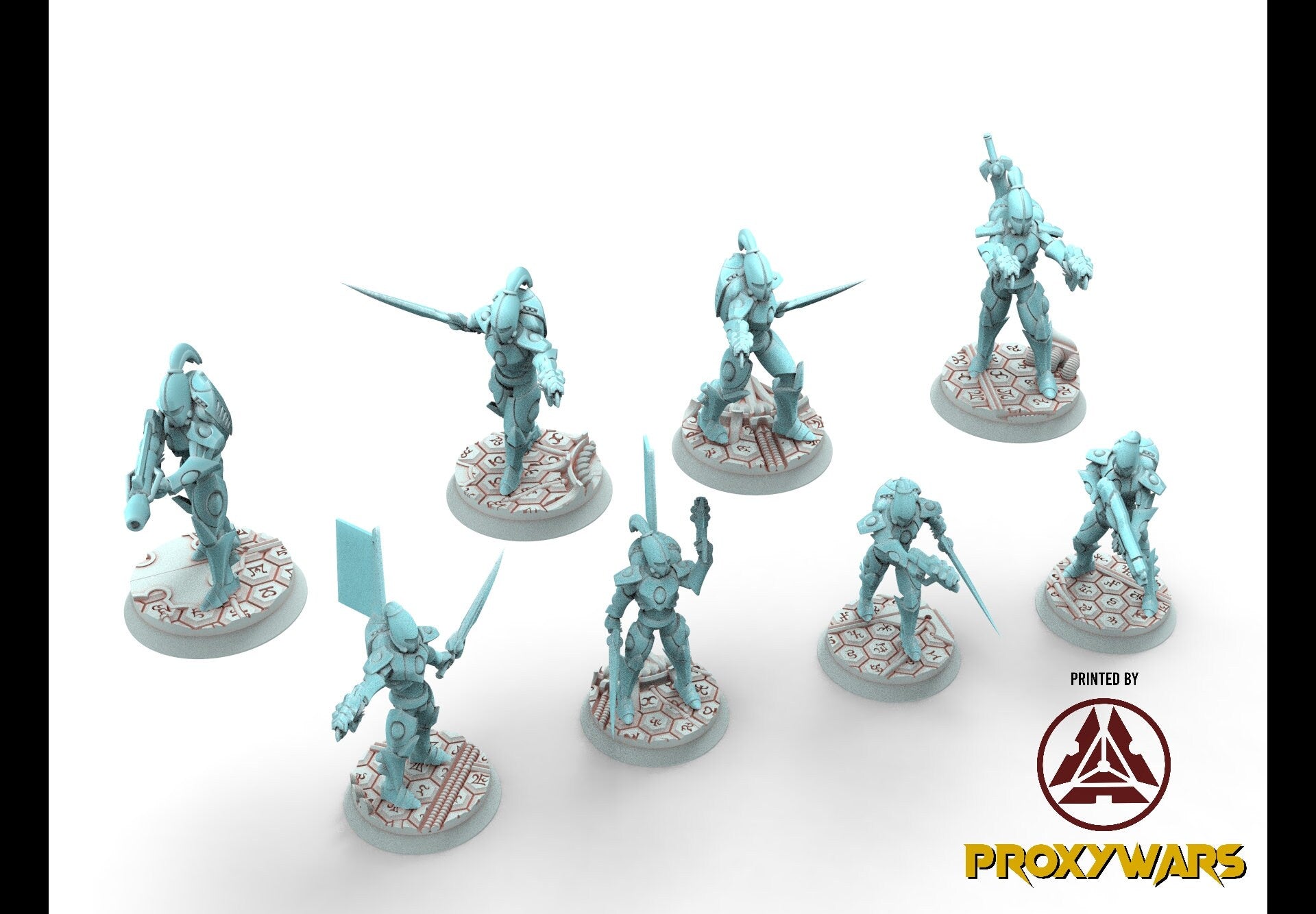 Space Elves - Bundle - Tech Elves Edge Miniatures, The Cursed Dimension