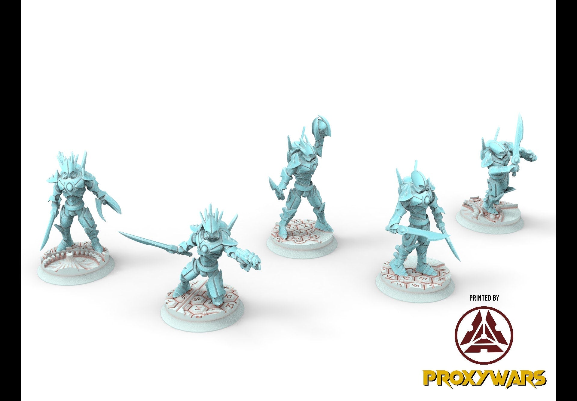 Space Elves - x1 Scorpid Hero - Tech Elves Edge Miniatures, The Cursed Dimension