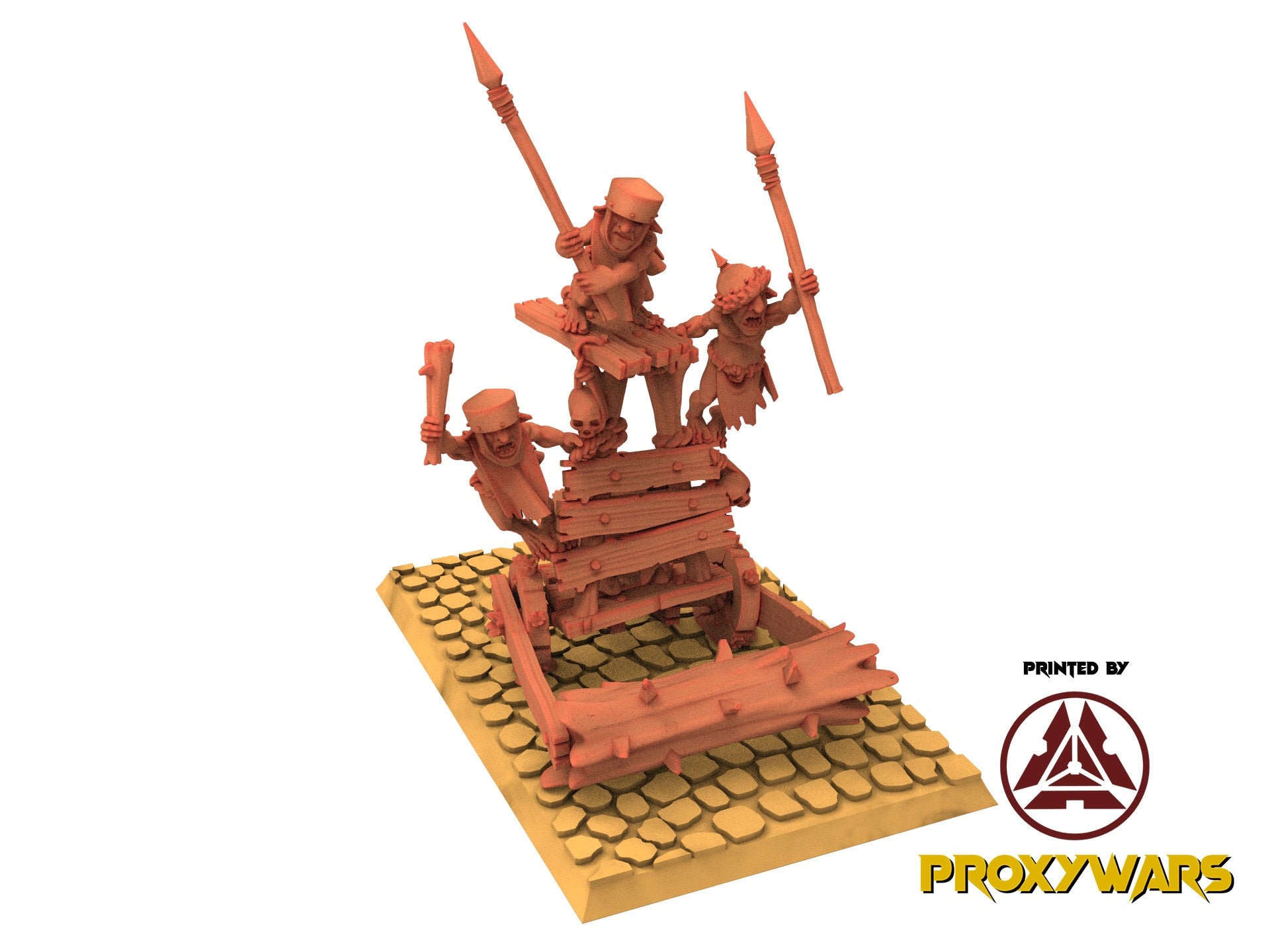 Orc & Goblin - x1 Steppe Goblors Roller, utilisables pour Oldhammer, king of wars, 9th age