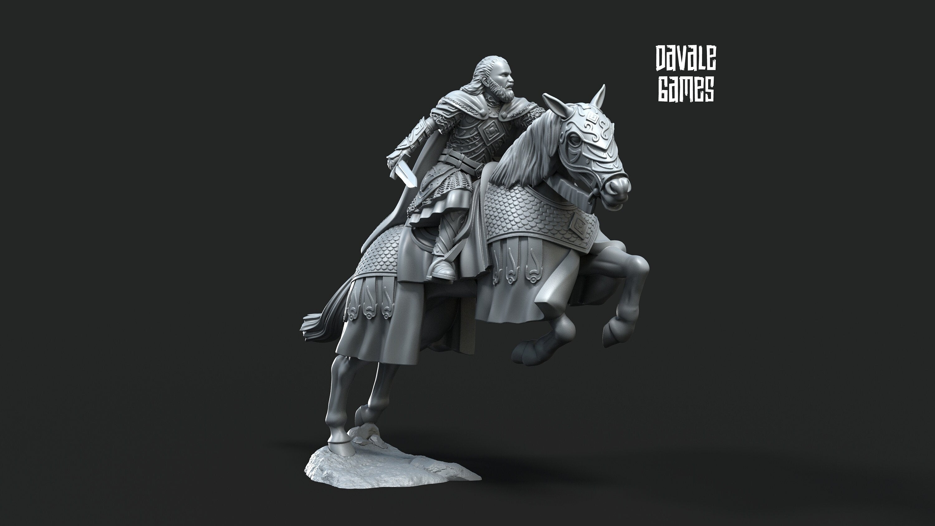 Rohan - West Humans Comissary foot and mounted, the Horse-lords, rider of the mark, minis for wargame D&D, Lotr...