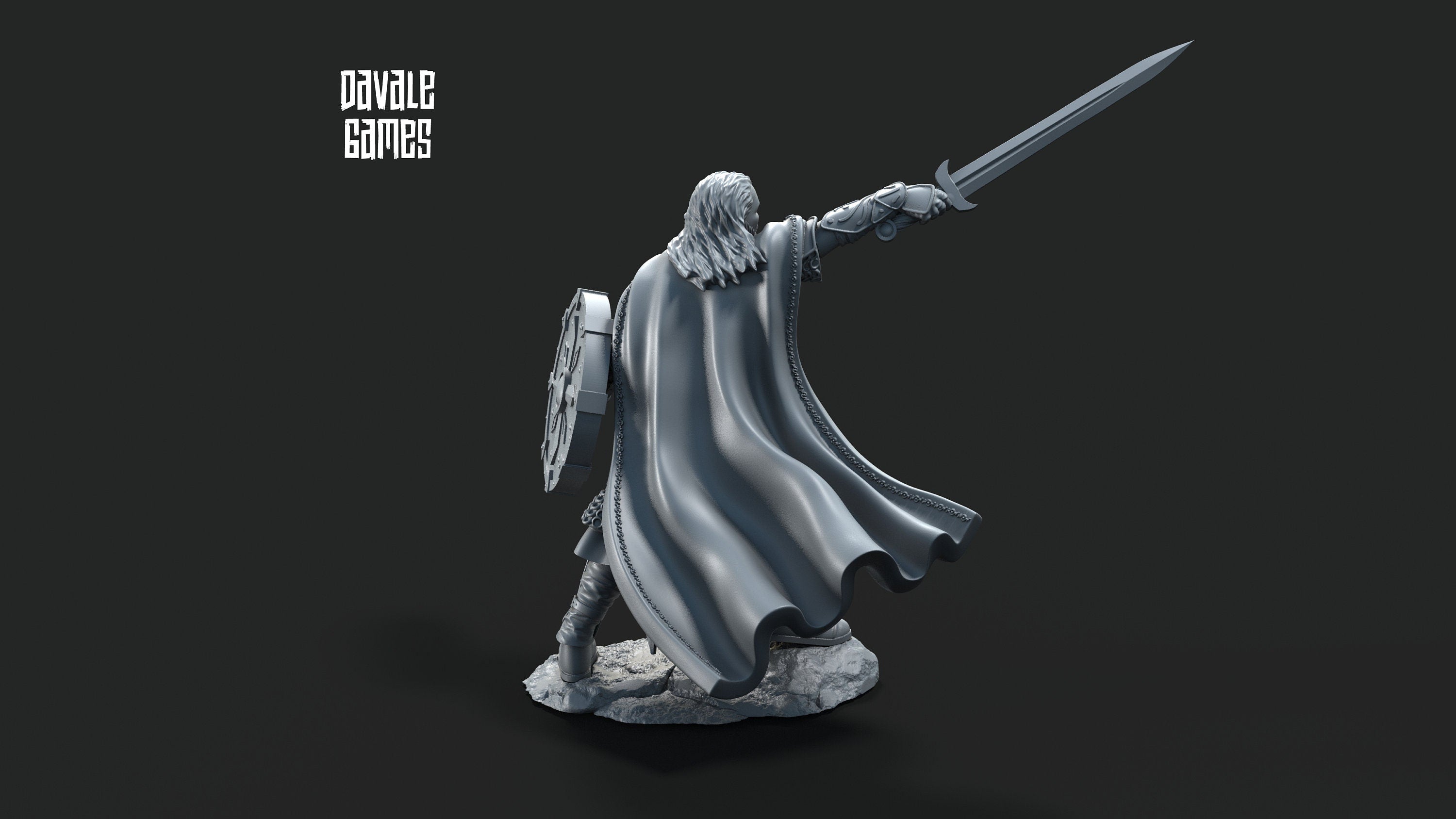 Rohan - West Humans Comissary foot and mounted, the Horse-lords, rider of the mark, minis for wargame D&D, Lotr...