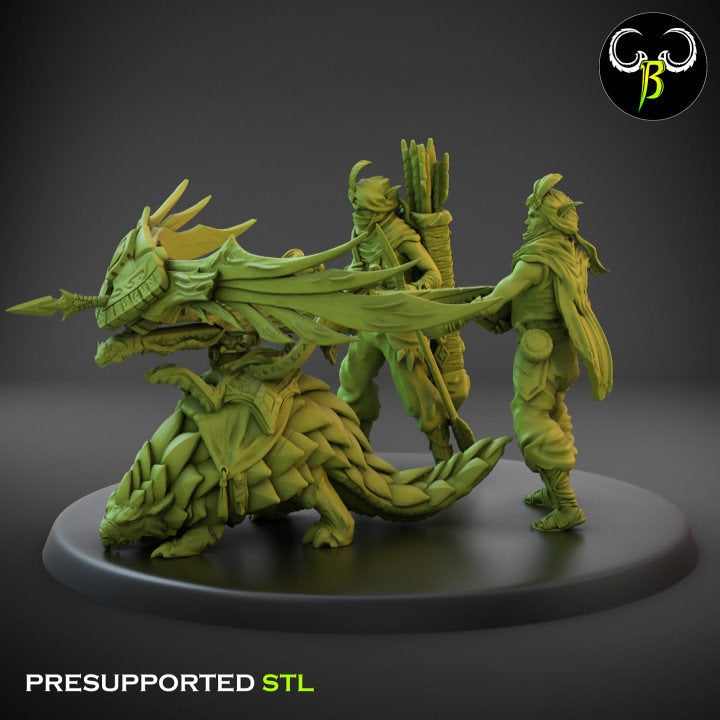 Sandlord Sand Lord - Sand Shard Thrower, for Oldhammer, king of wars, 9th age,