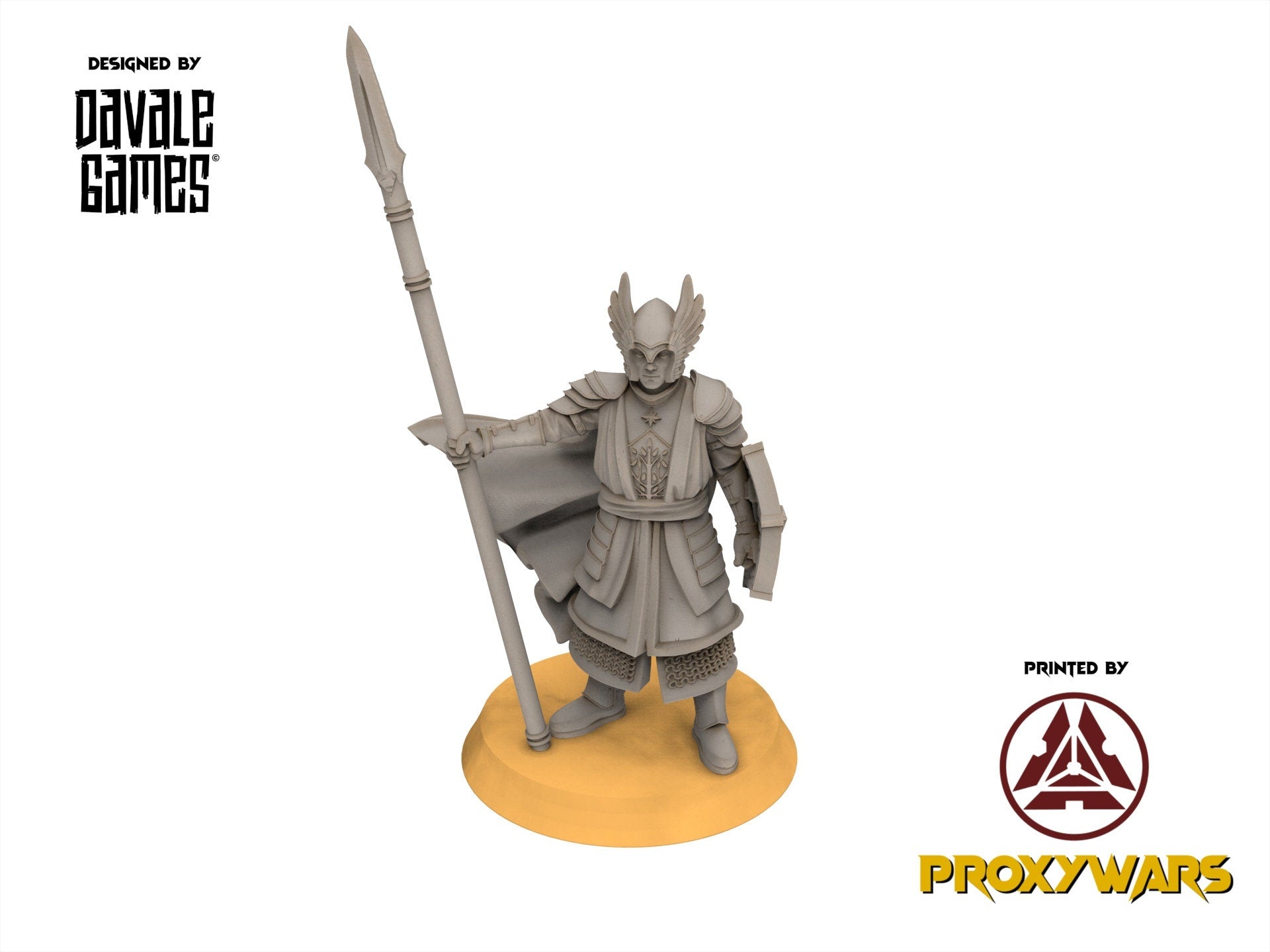 Gandor - Guards of the Grey Tree on foot, Protectors of the Shire, Dune Din, Merbury, Bowmen, Scouts miniatures for wargame D&D, Lotr...