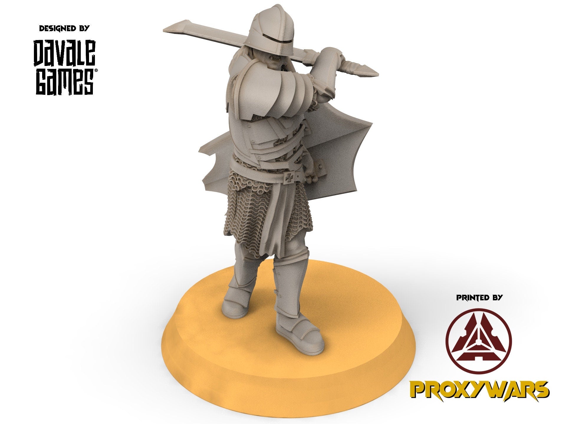 Orc horde - x10 Blood Handed Orc On Foot With Shield and Sword, Orc warriors warband, Davale, Middle rings miniatures pour wargame D&D, SDA.