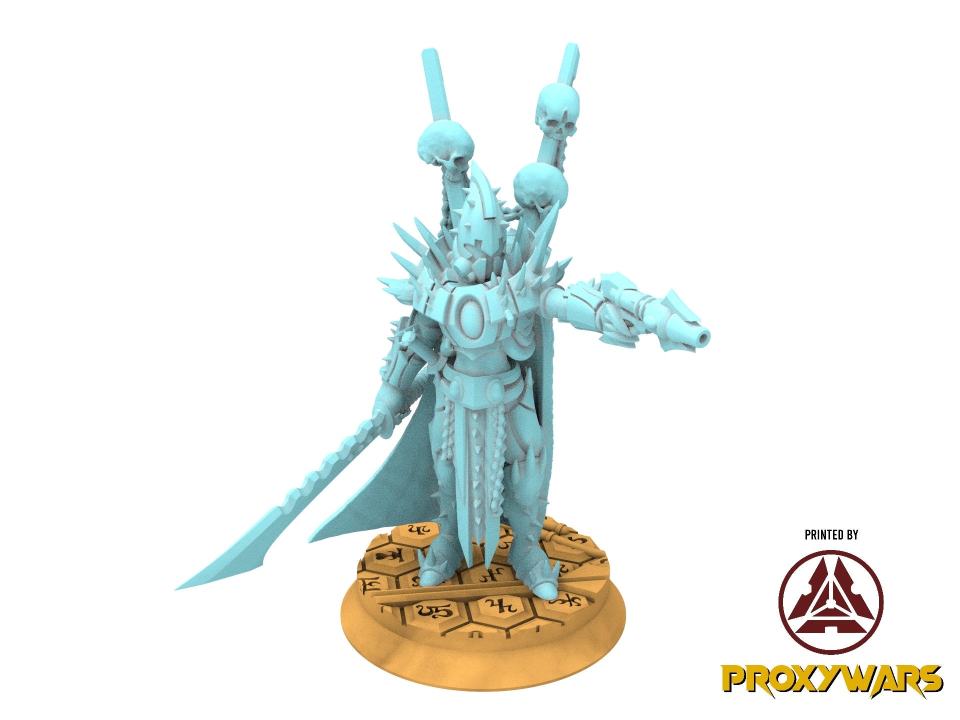 Space Elves - x1 Pirate Leader V1 With wings - Tech Elves Edge Miniatures, The Cursed Dimension