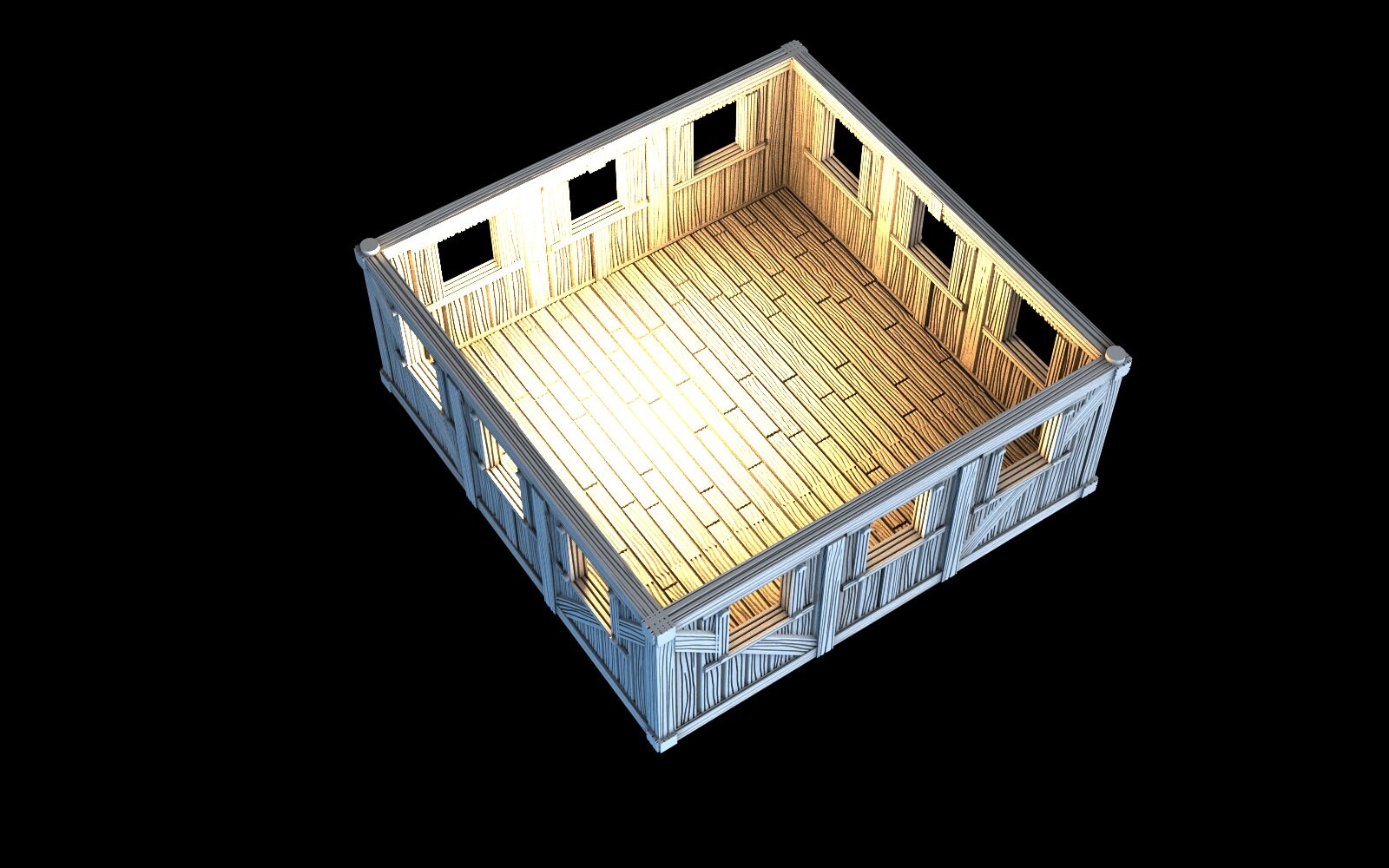 Medieval Town scenery building - Defense Tower - PLA for Oldworld, Dungeon & Dragons, Frostgrave, Age of fantasy battle skirmish wargame...