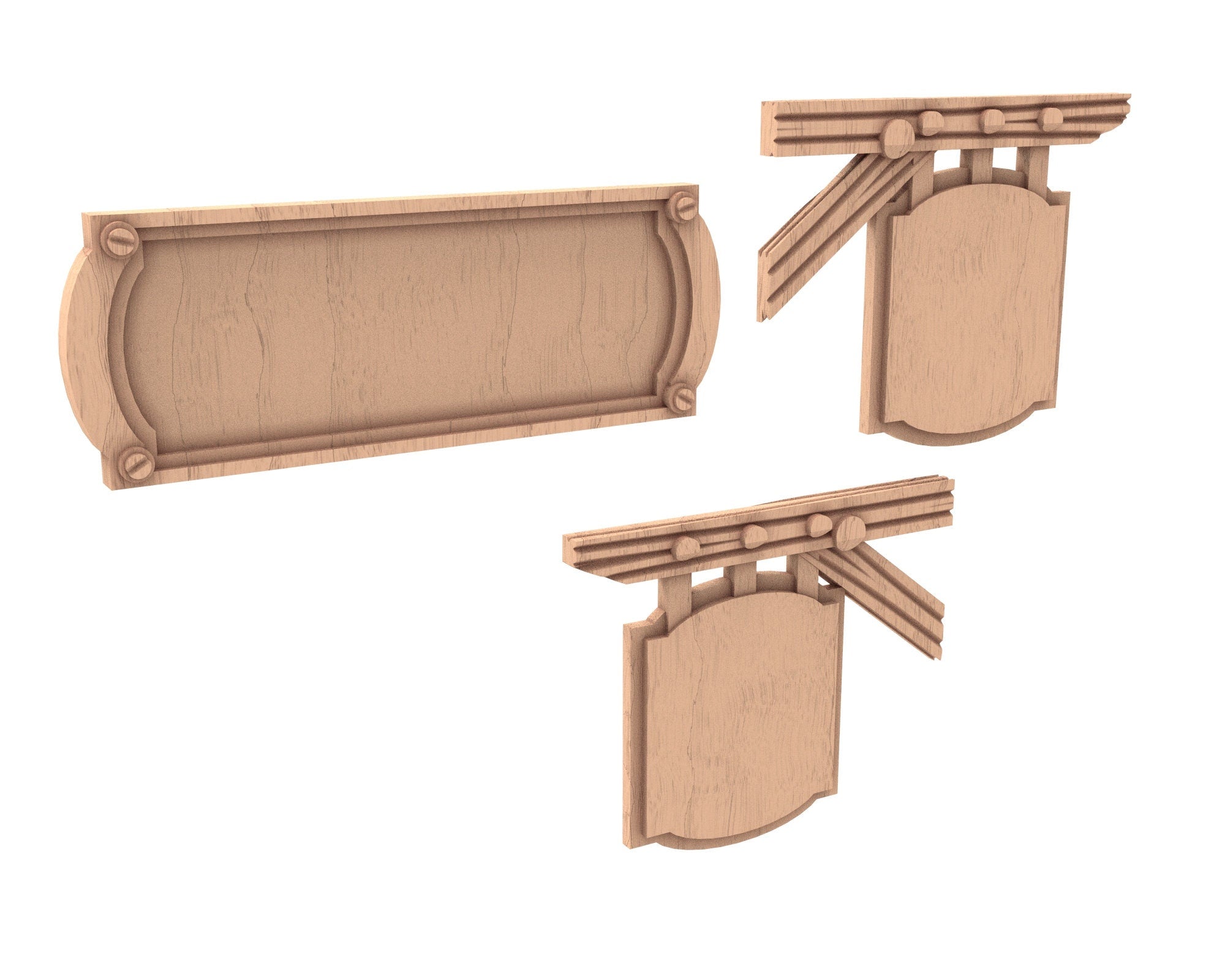 Medieval Town scenery building - Prop - PLA for Oldworld, Dungeon & Dragons, Frostgrave, Age of fantasy battle skirmish wargame