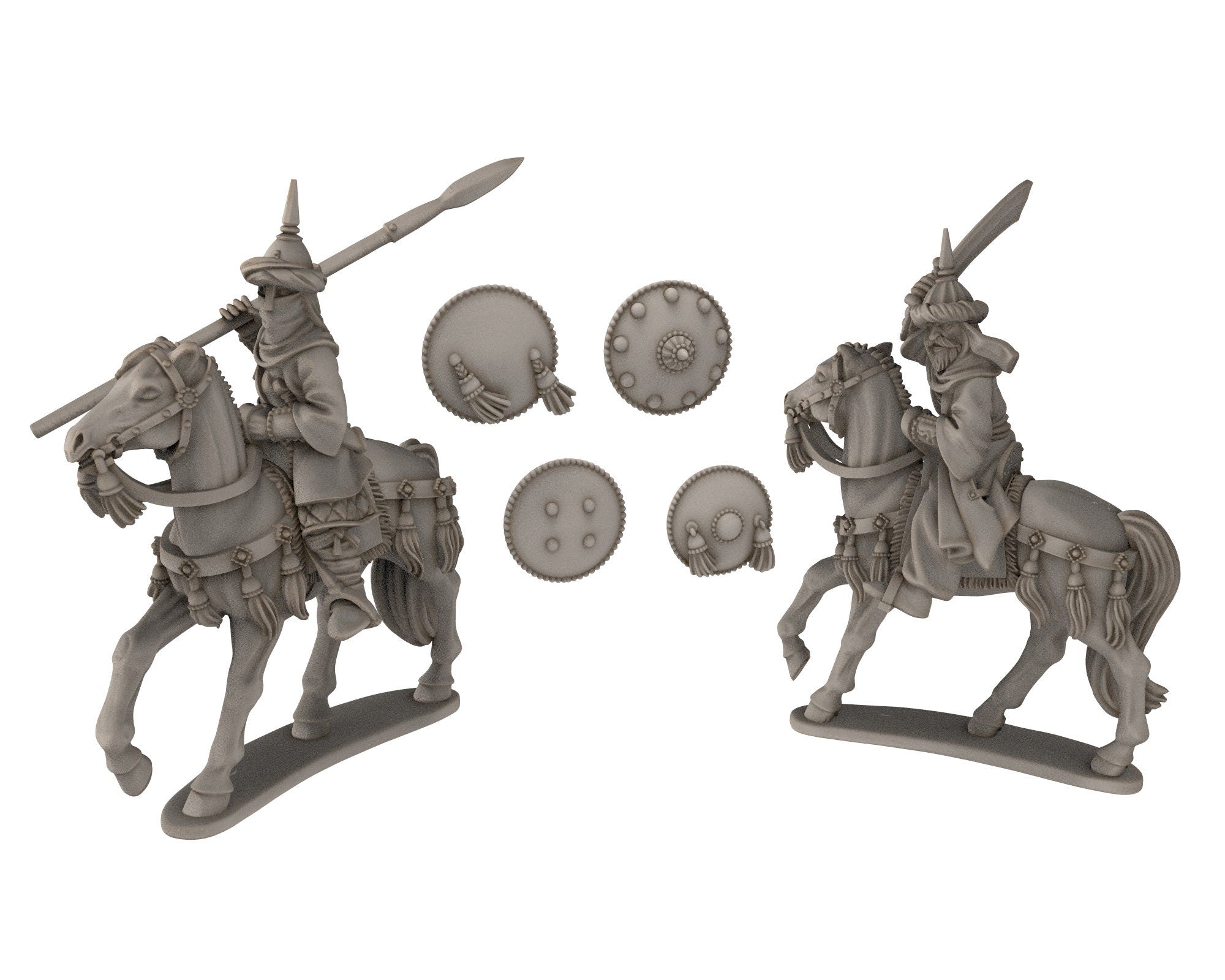 Harad - Southron Assassins, Berber nomads, Harad Bedouin Arabs Sarazins Medbury miniatures for wargame D&D, Lotr...