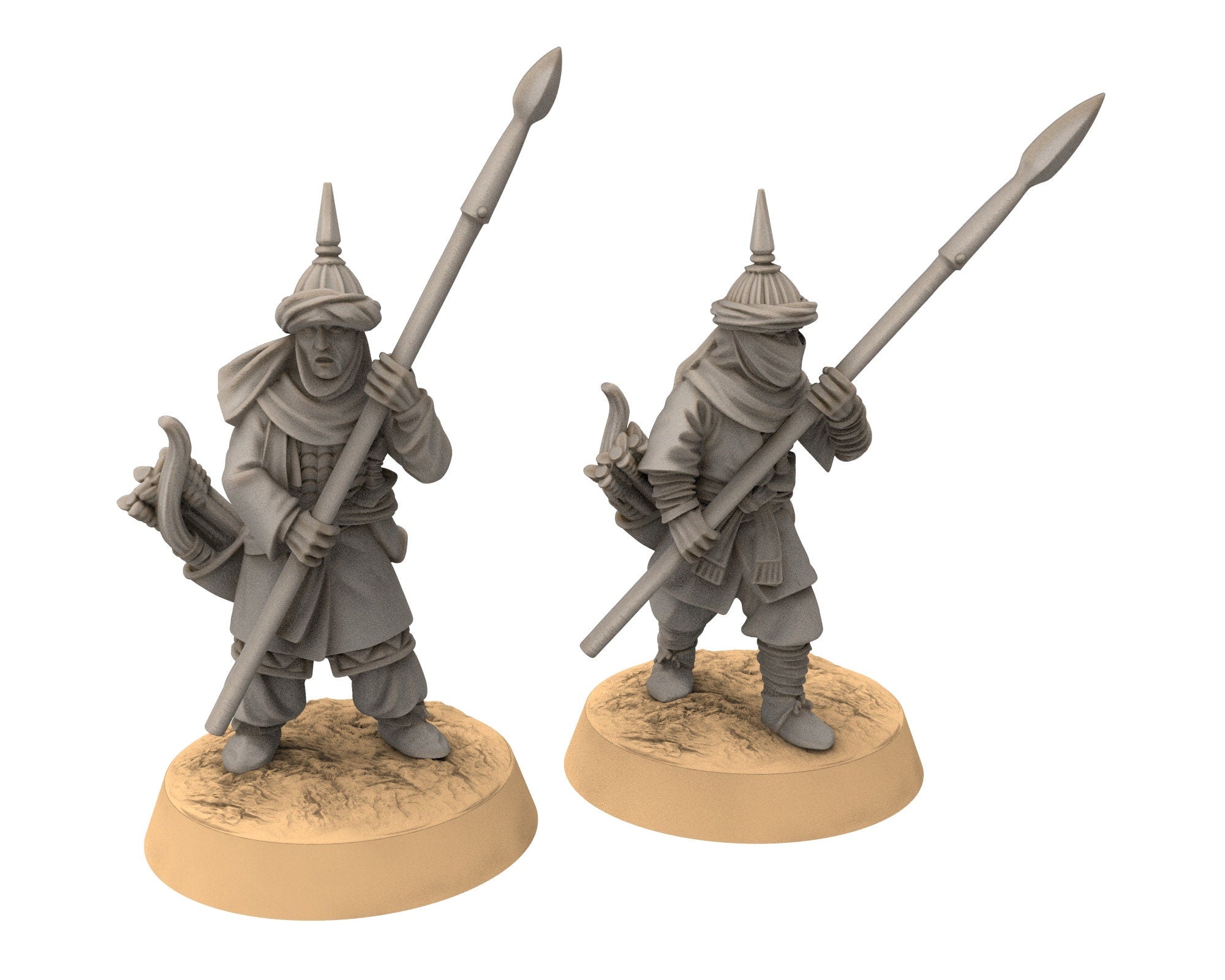 Harad - Southron Army Bundle, Berber nomads, Harad Bedouin Arabs Sarazins Medbury miniatures for wargame D&D, Lotr...