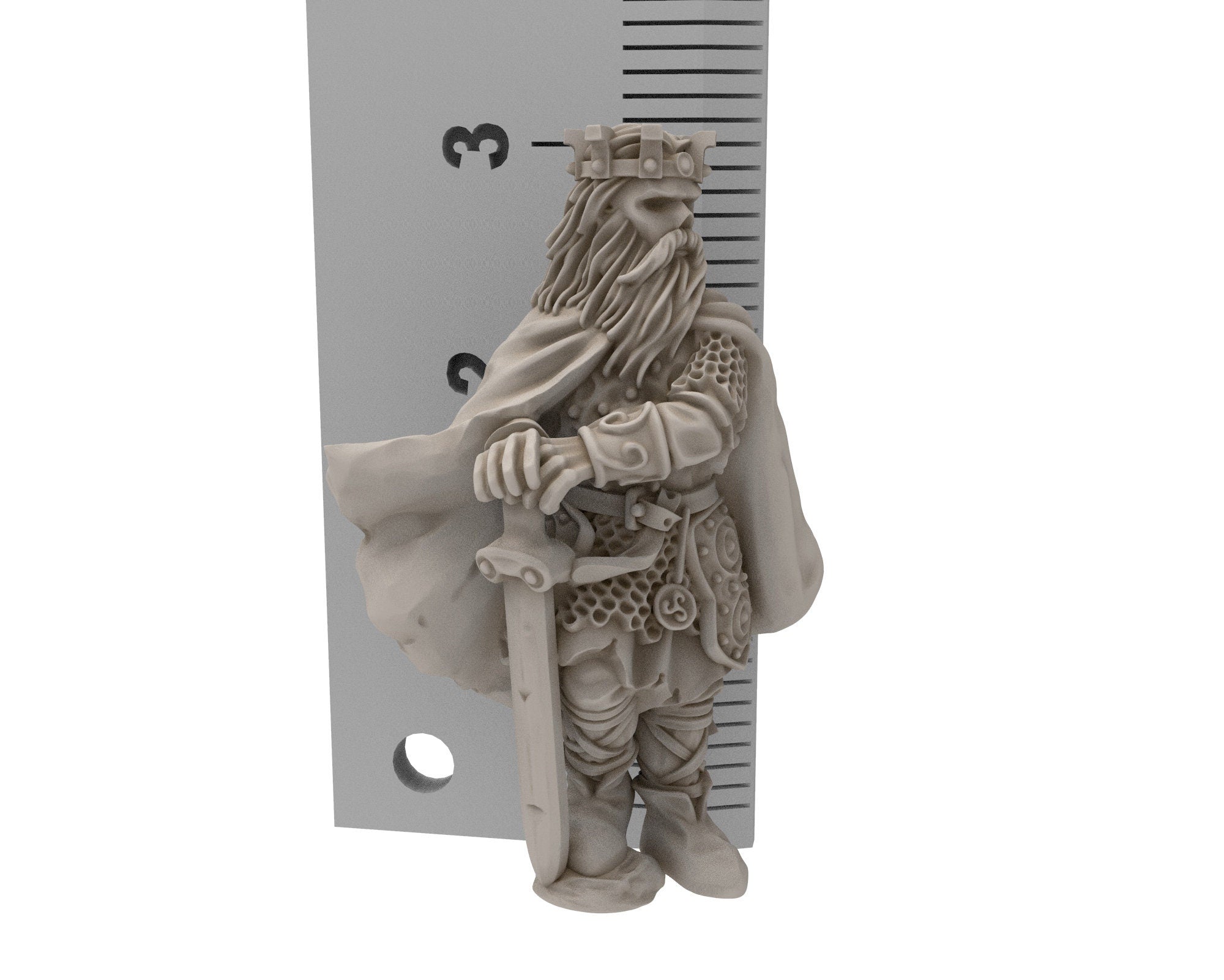 Undead Ghosts - Ghosty Gaul specters of the old war Cavalrymen, under the mountain, miniatures for wargame D&D, LOTR...