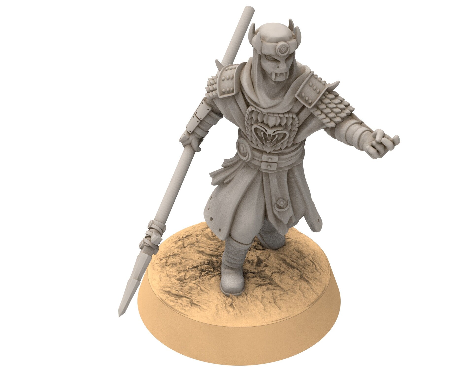 Harad - x4 Cobra Cult Elite Cavalry, Berber nomads, Harad Bedouin Arabs Sarazins miniatures for wargame D&D, Lotr... Quatermaster3D