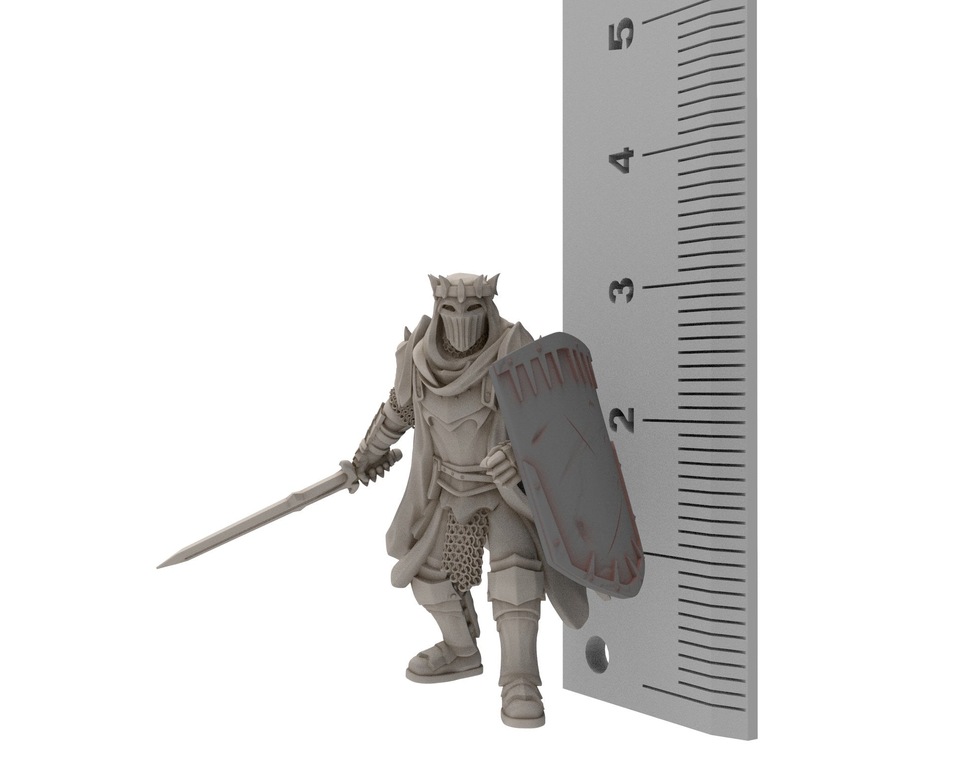 Harad - x4 Modular Cobra Warrior Spear & shield Berber nomads, Bedouin Arabs Sarazins miniatures for wargame DnD, Lotr... Quatermaster3D