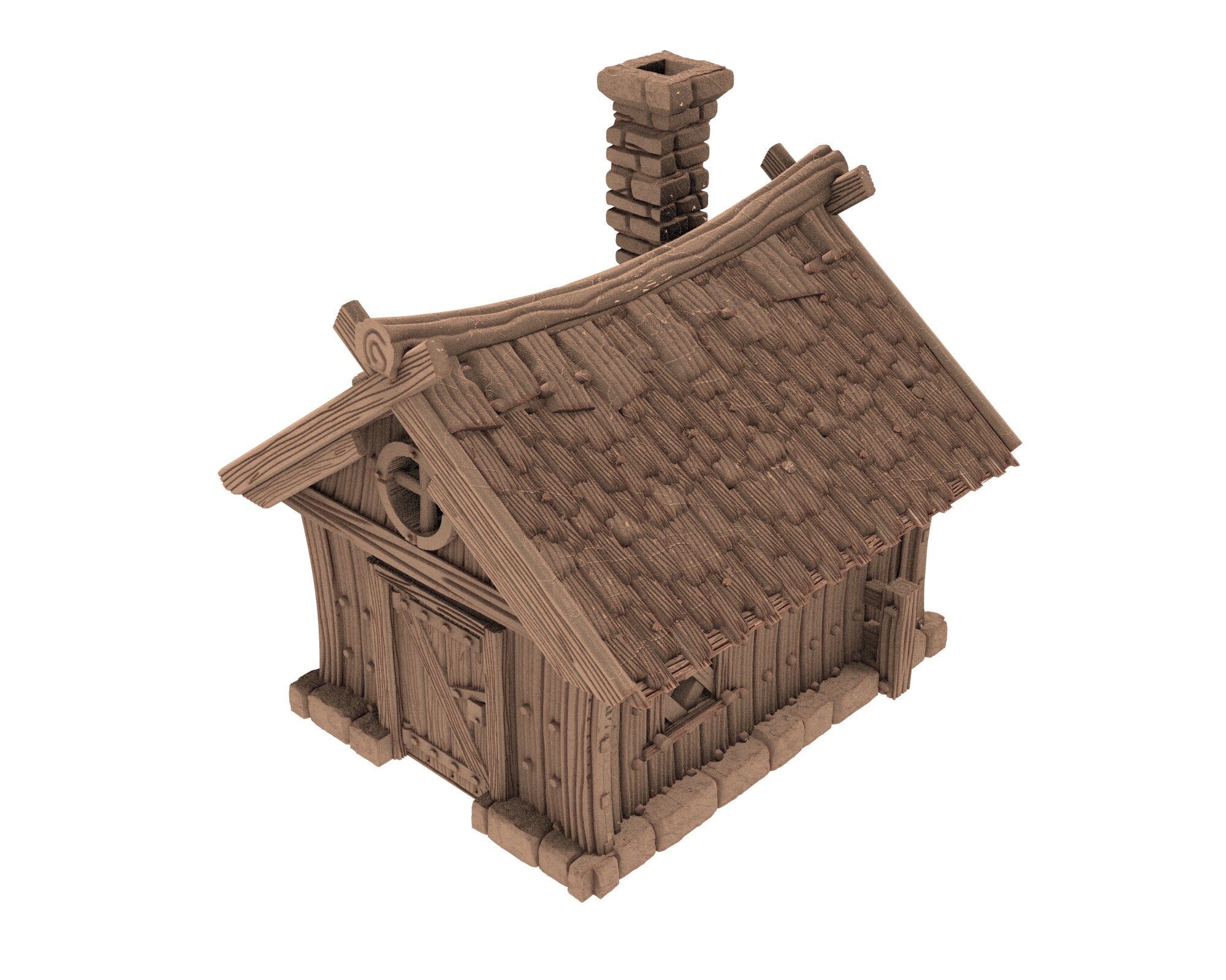 Medieval Town scenery building - The Green Dragon - PLA for Oldworld, Dungeon & Dragons, Frostgrave, Fantasy battle skirmish wargame