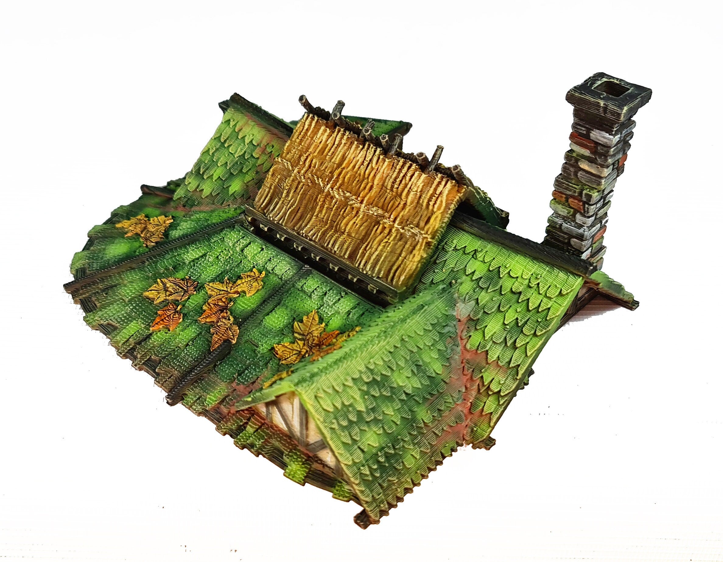 Medieval Town scenery building - Autumn Fall - PLA for Oldworld, Dungeon & Dragons, Frostgrave, Fantasy battle, skirmish wargame