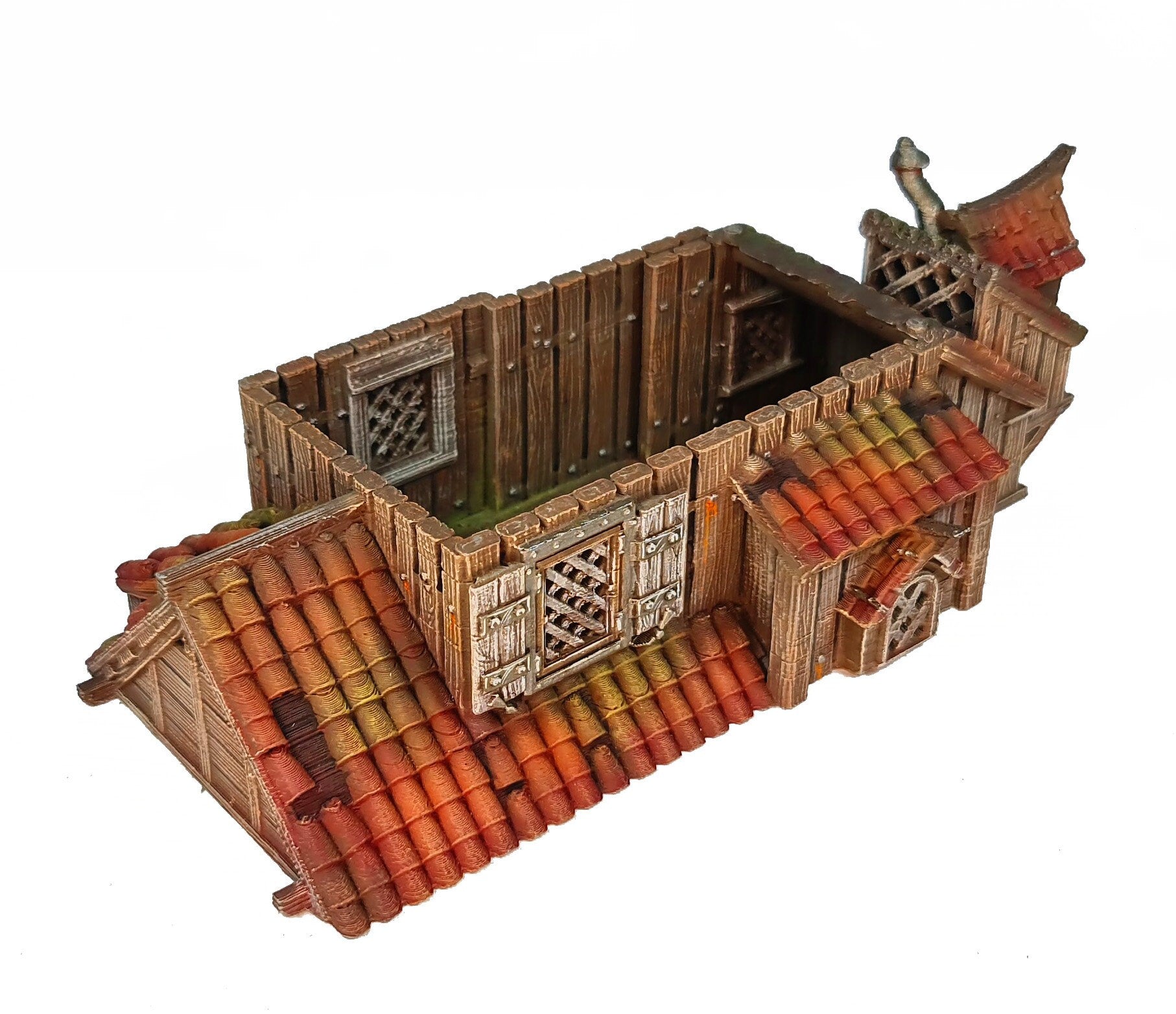 Medieval Town scenery building - Dunsworth House - PLA for Oldworld, Dungeon & Dragons, Frostgrave, Fantasy battle, skirmish wargame