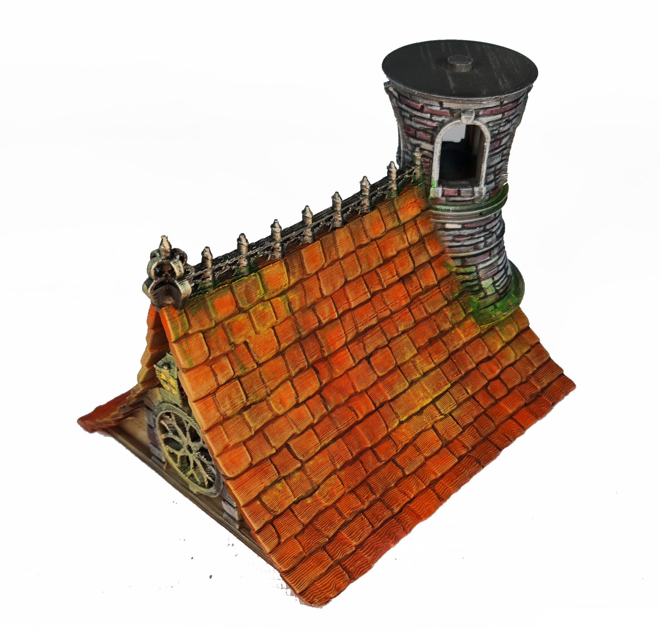 Medieval Town scenery building - Saggy Bottom Chapel - PLA for Oldworld, Dungeon & Dragons, Frostgrave, Fantasy battle, skirmish wargame