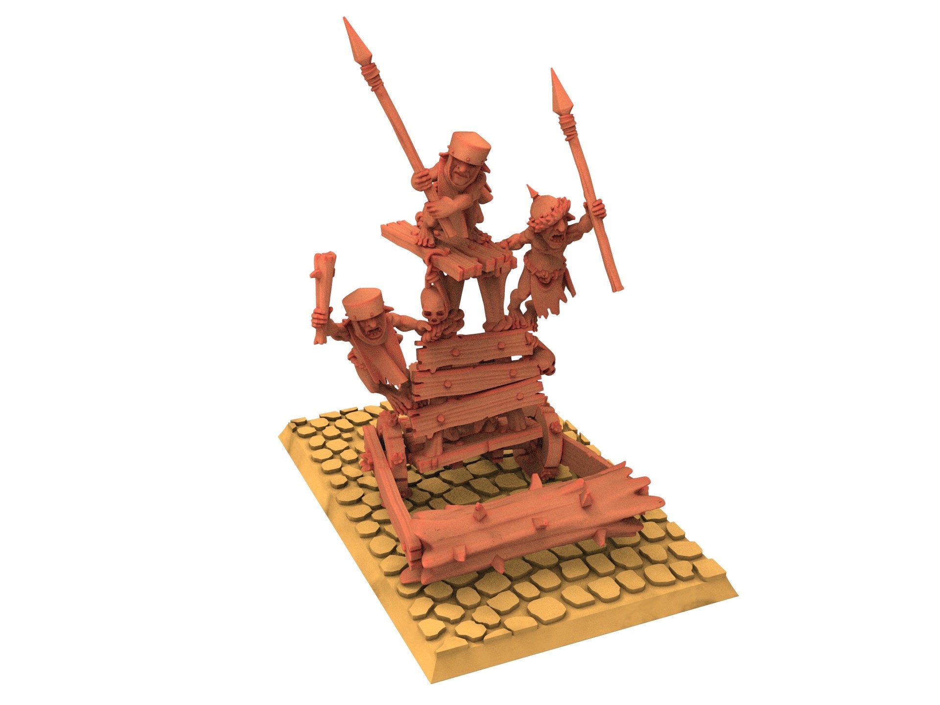 Orc & Goblin - x2 Steppe Goblors, utilisables pour Oldhammer, king of wars, 9th age