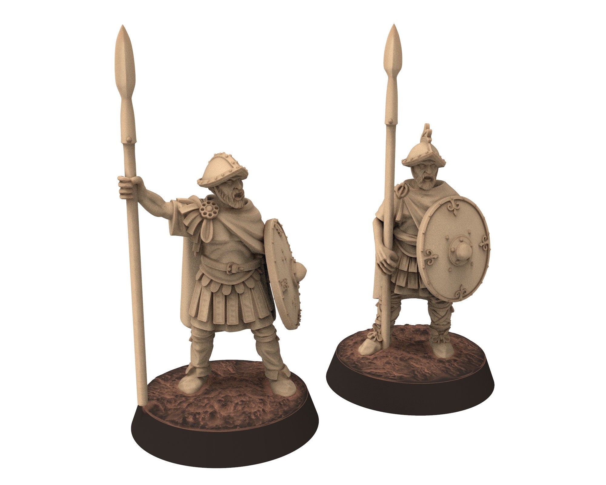 Dark Ages - Mounted Carolingian Hearthguard Elite Warriors Frank Empire, Alt Miniatures 28mm, Wargame Historical Saga... Medbury miniature