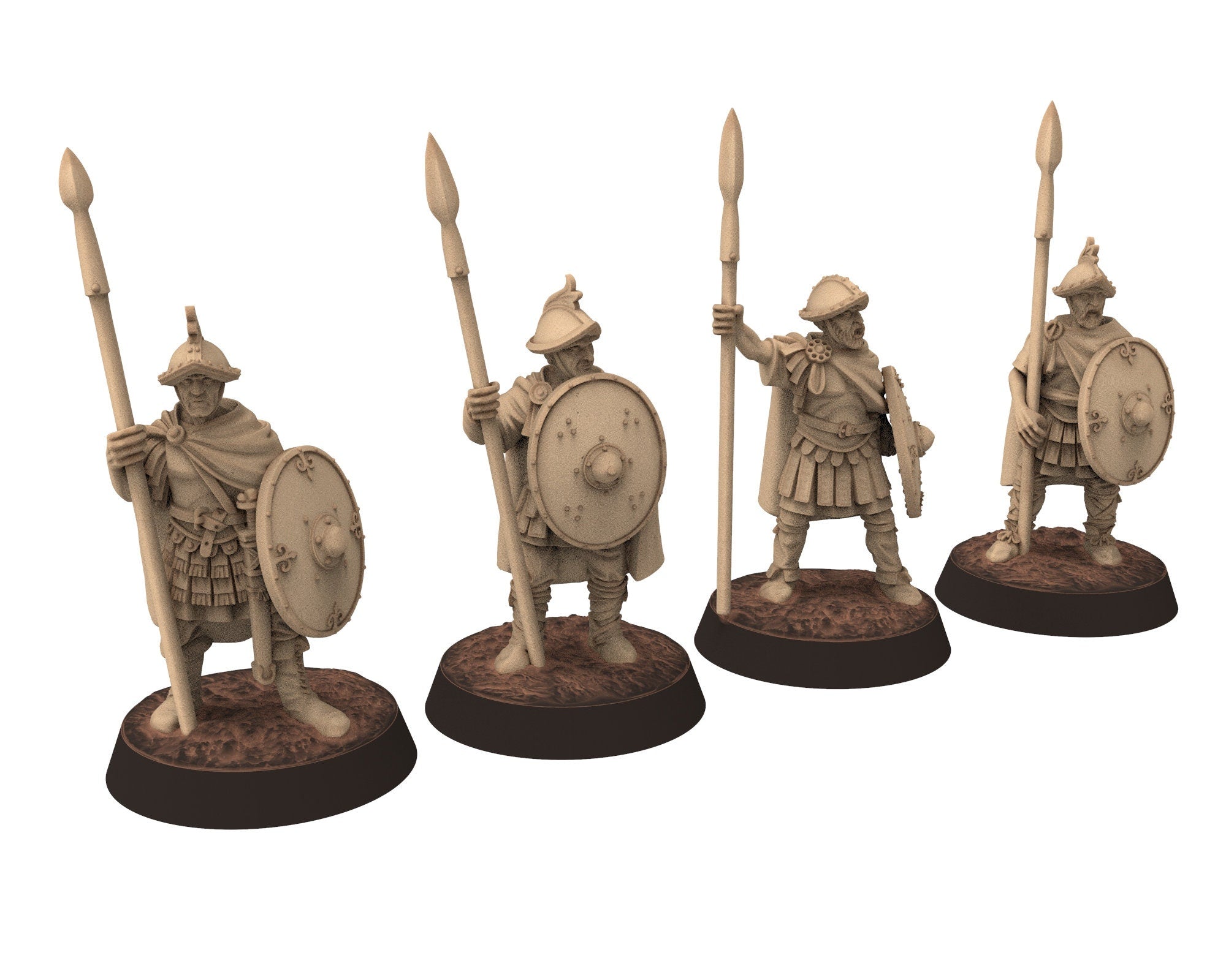 Dark Ages - Carolingian Hearthguard Elite Warriors Frank Empire, Alt Miniatures 28mm, Wargame Historical Saga... Medbury miniature